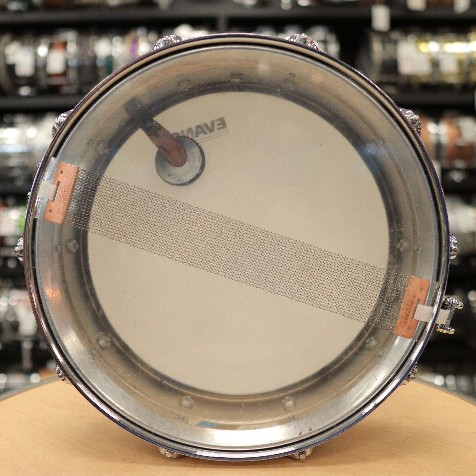 Ludwig Early 70s Ludwig 5x14" Supraphonic Snare Drum LM400 (Zebra Print Wrap)