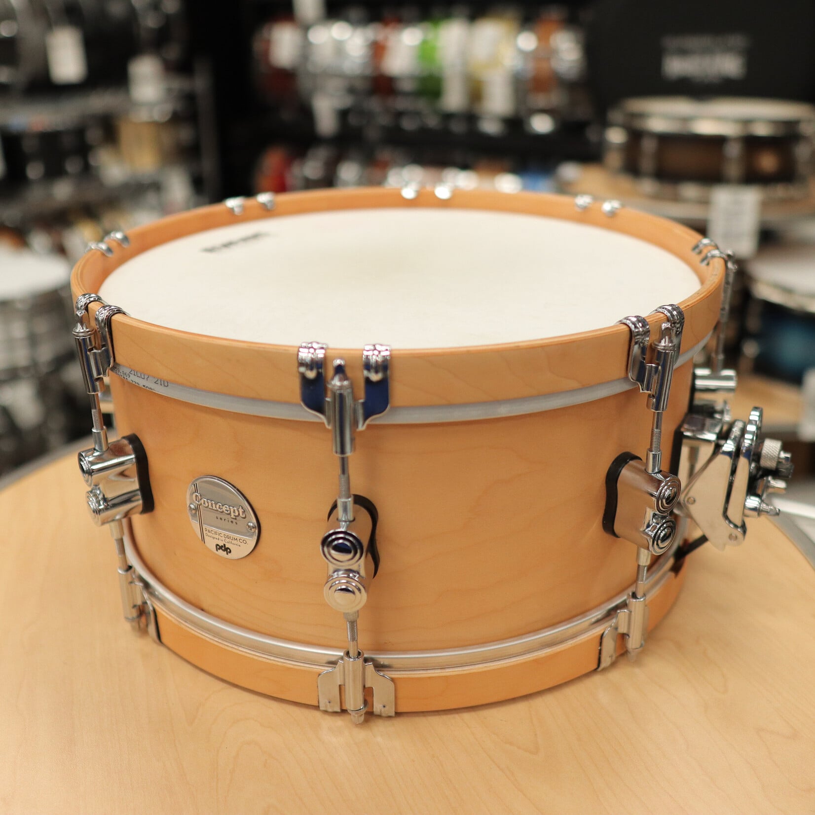 PDP Used PDP 6.5x14" Concept Maple Classic Snare Drum (Natural Finish)