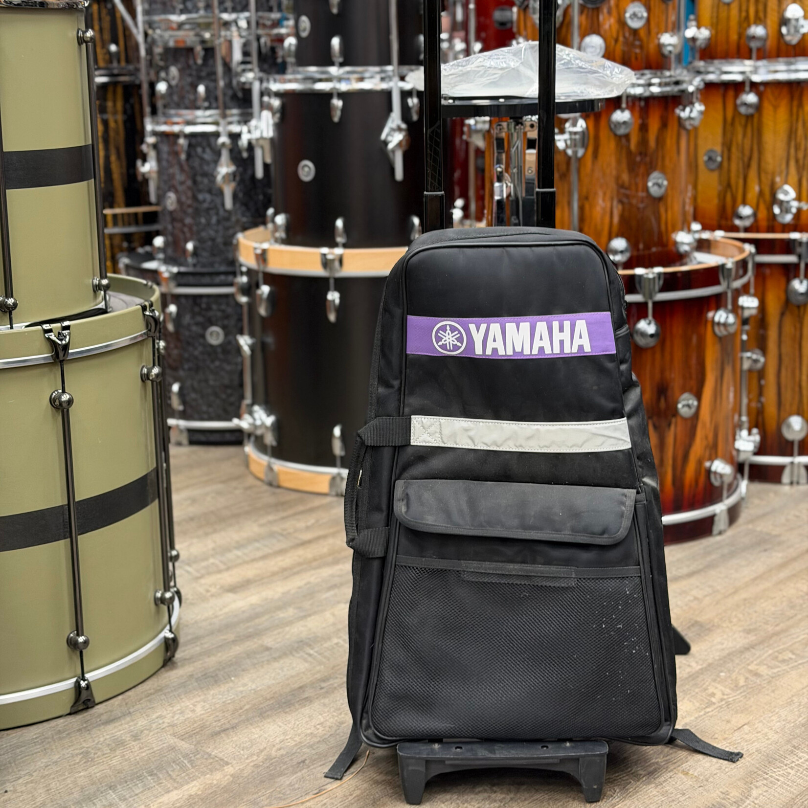 YAMAHA Used Yamaha SPK285R Educational Bell Kit w/ Backpack and Roller