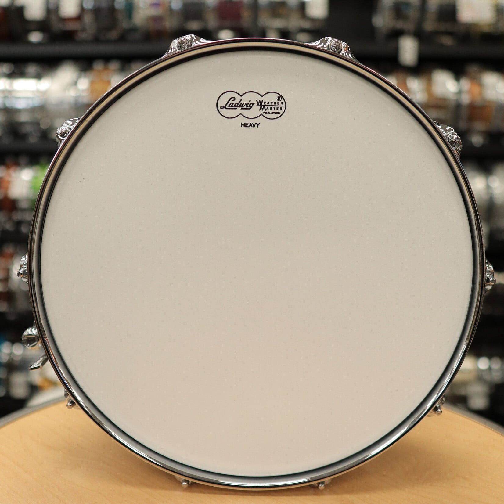 Ludwig Ludwig 5x14" Hammered Black Beauty Snare Drum with Tube Lugs (B-Stock) LB416KTB