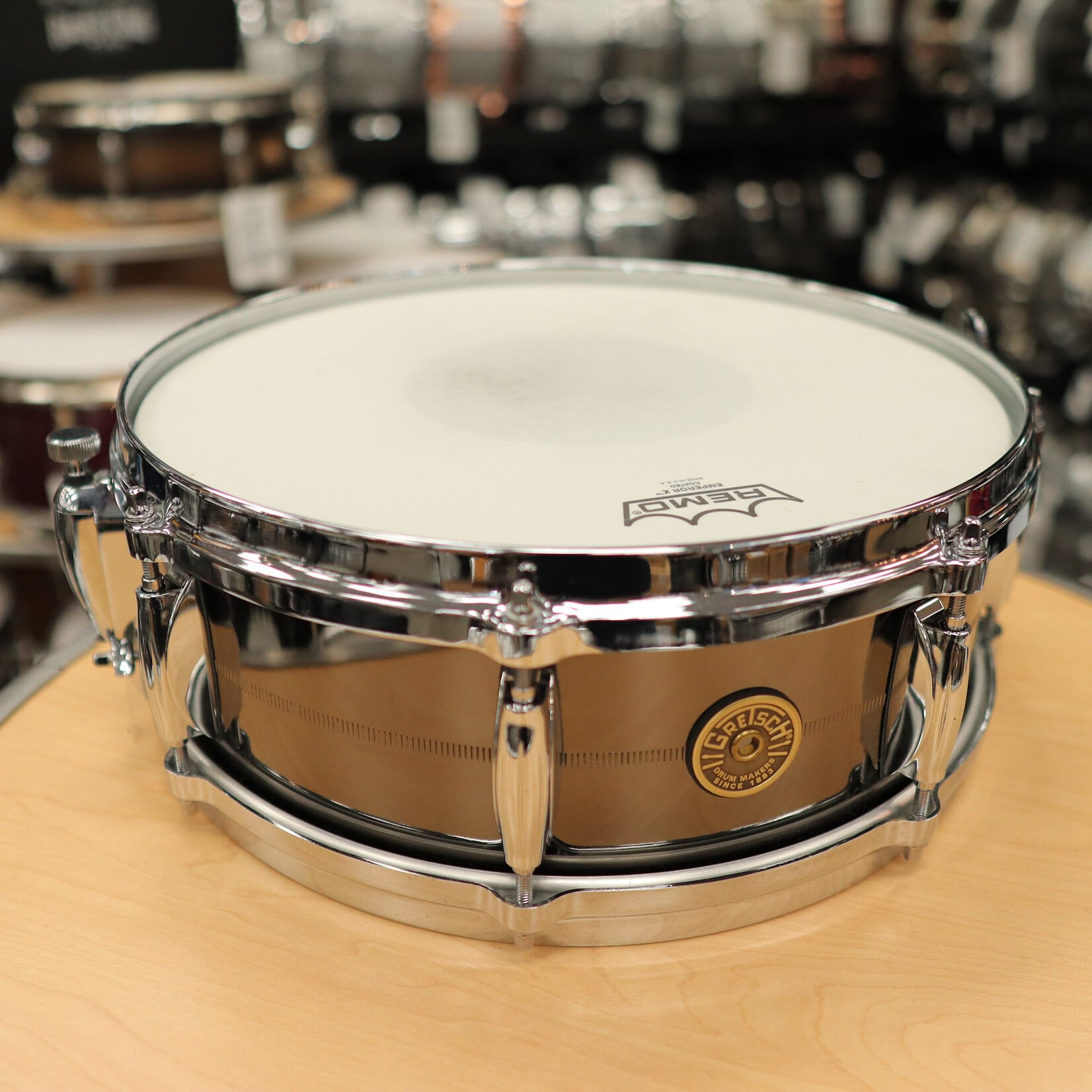 Gretsch Pre-Owned Gretsch USA 5x14" Solid Steel Snare Drum G4160SS