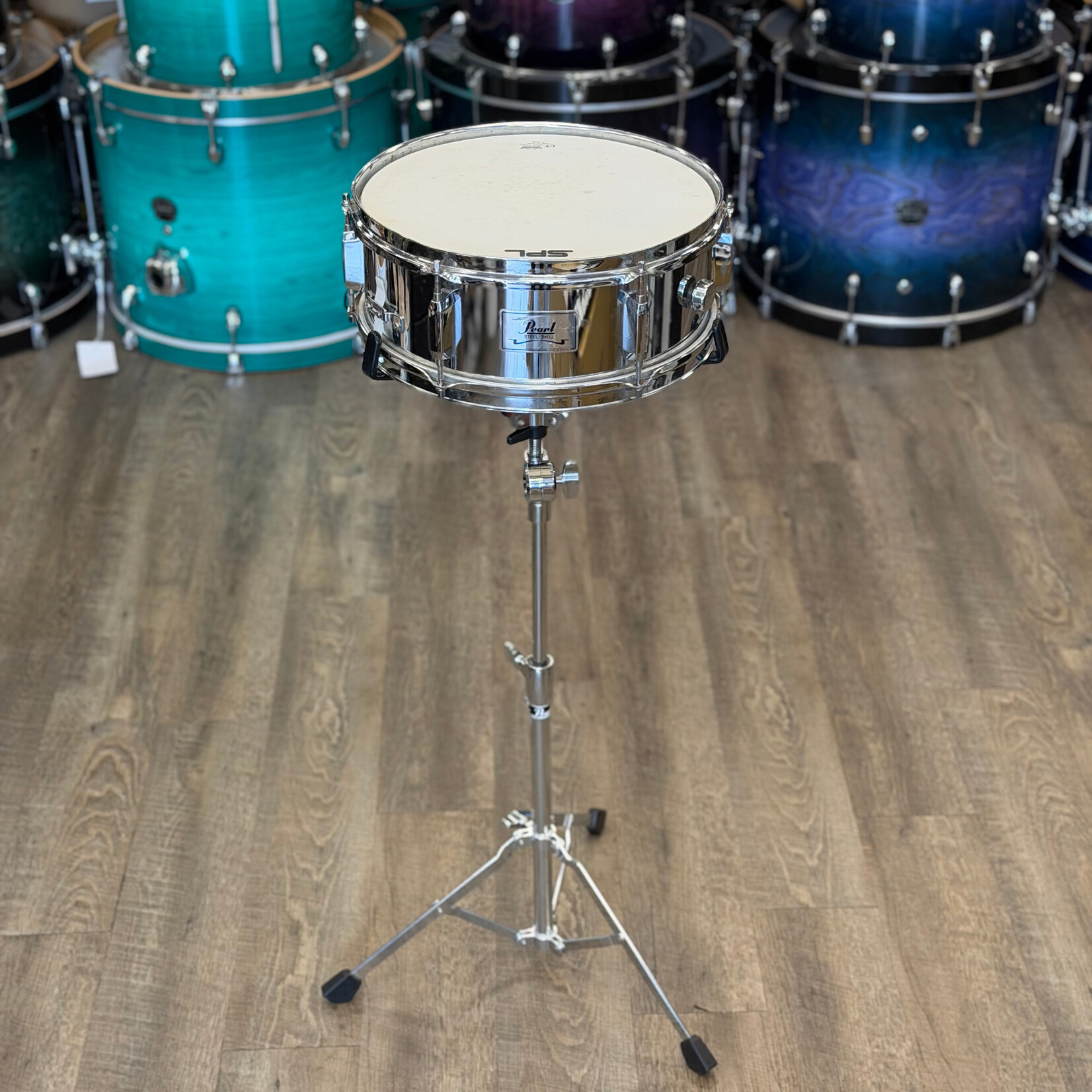 Pearl Used Pearl Educational Snare & Bell Kit w/Rolling Cart and Practice Pad PL910C