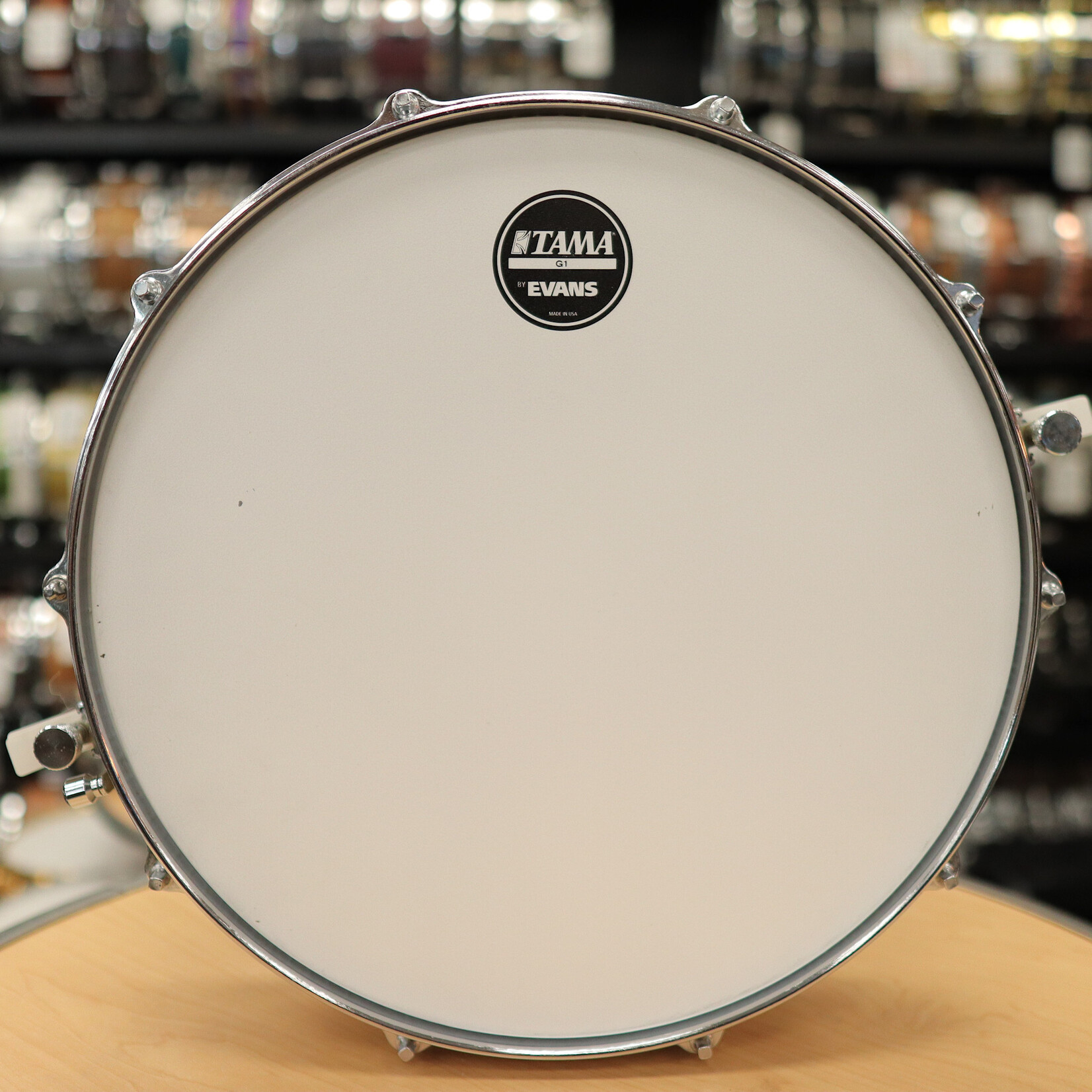 YAMAHA 90s Yamaha 3.5x14" Brass Piccolo Snare Drum w/ Die-Cast Hoops SD-4103