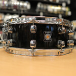 YAMAHA Pre-Owned Yamaha Sensitive Series 5.5x14" Maple Snare Drum MSD-1455 (MIJ) - Black Maple
