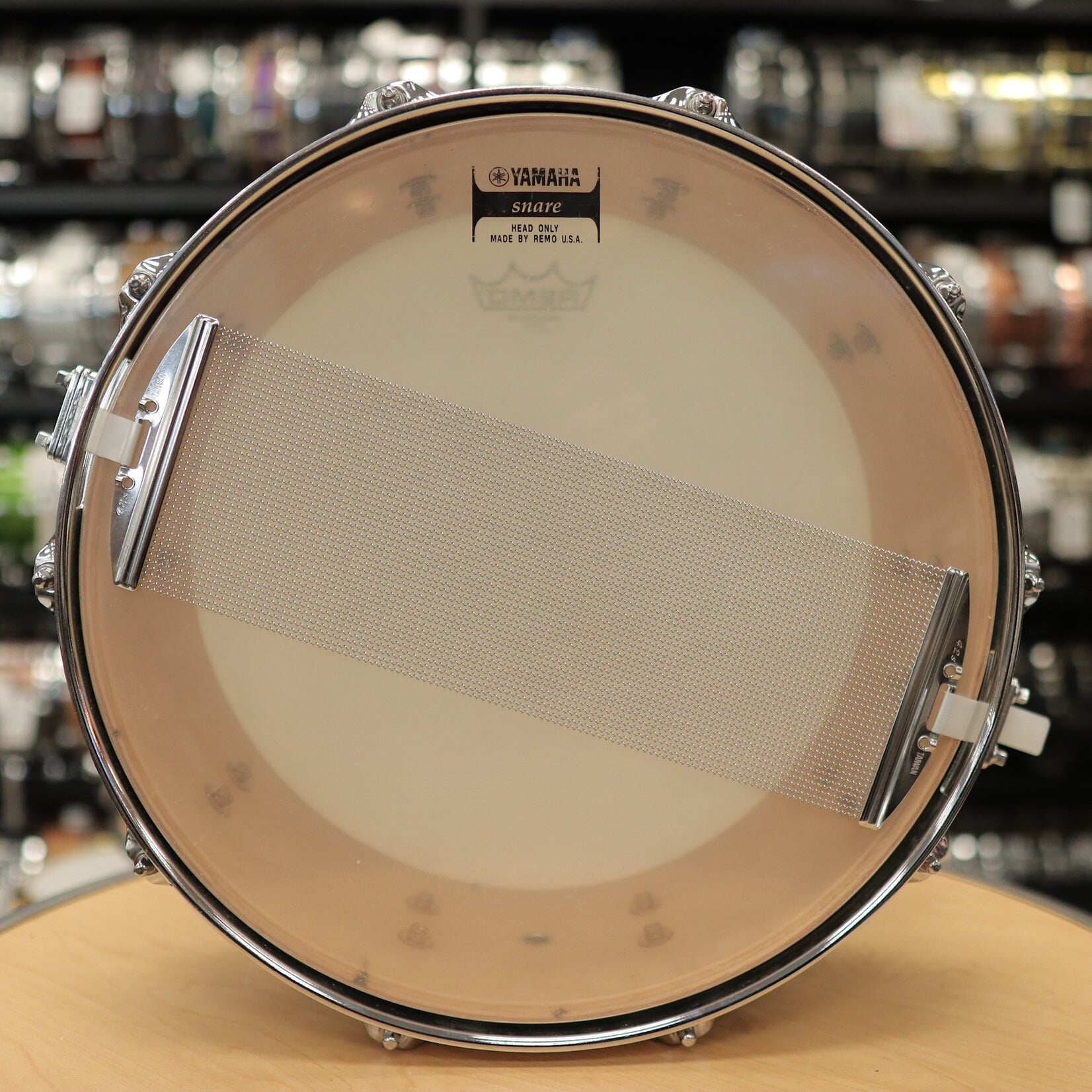 YAMAHA Pre-Owned Yamaha Sensitive Series 5.5x14" Maple Snare Drum MSD-1455 (MIJ) - Black Maple