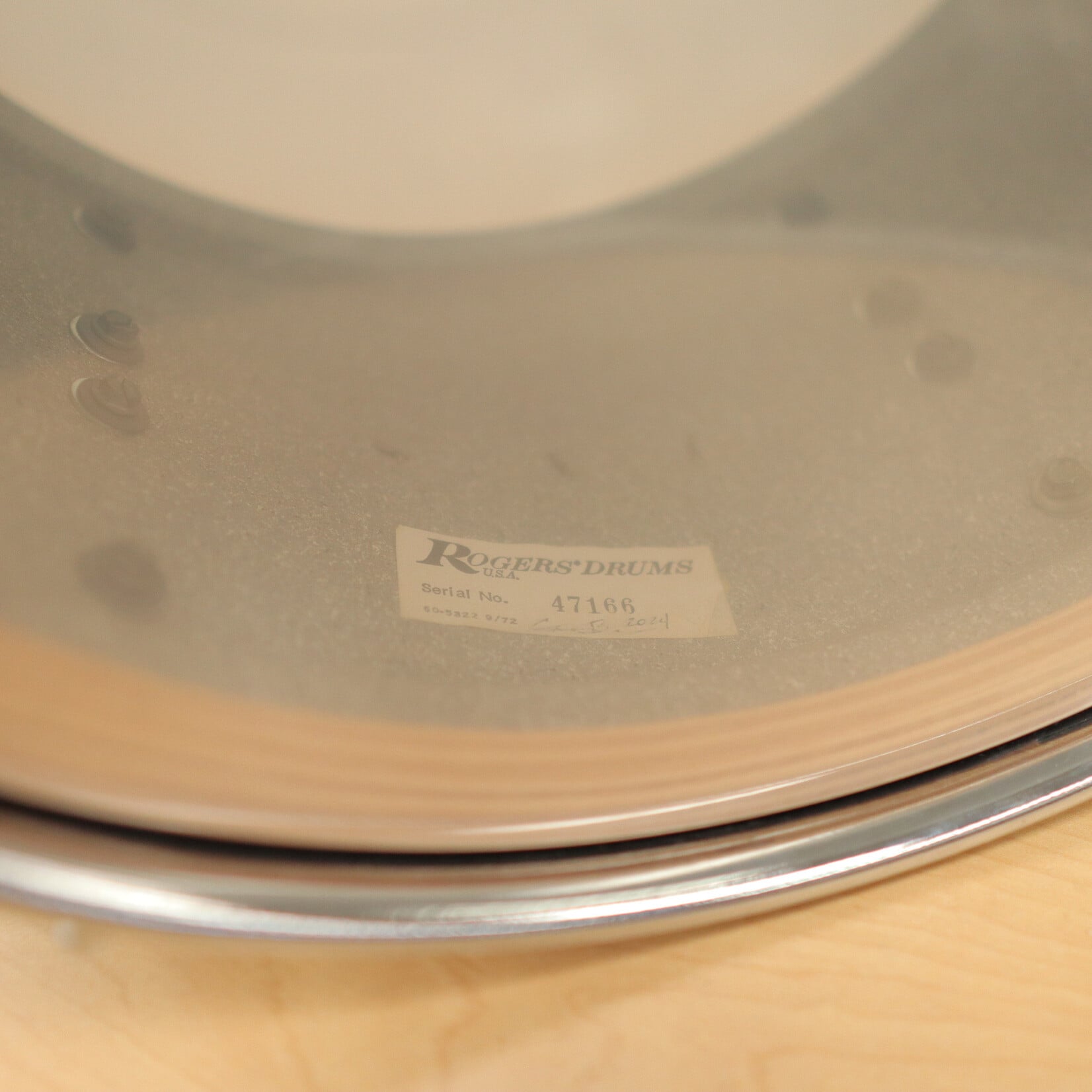 Rogers Early 70s Rogers 7x13" Script Badge Snare Drum (Converted Tom)