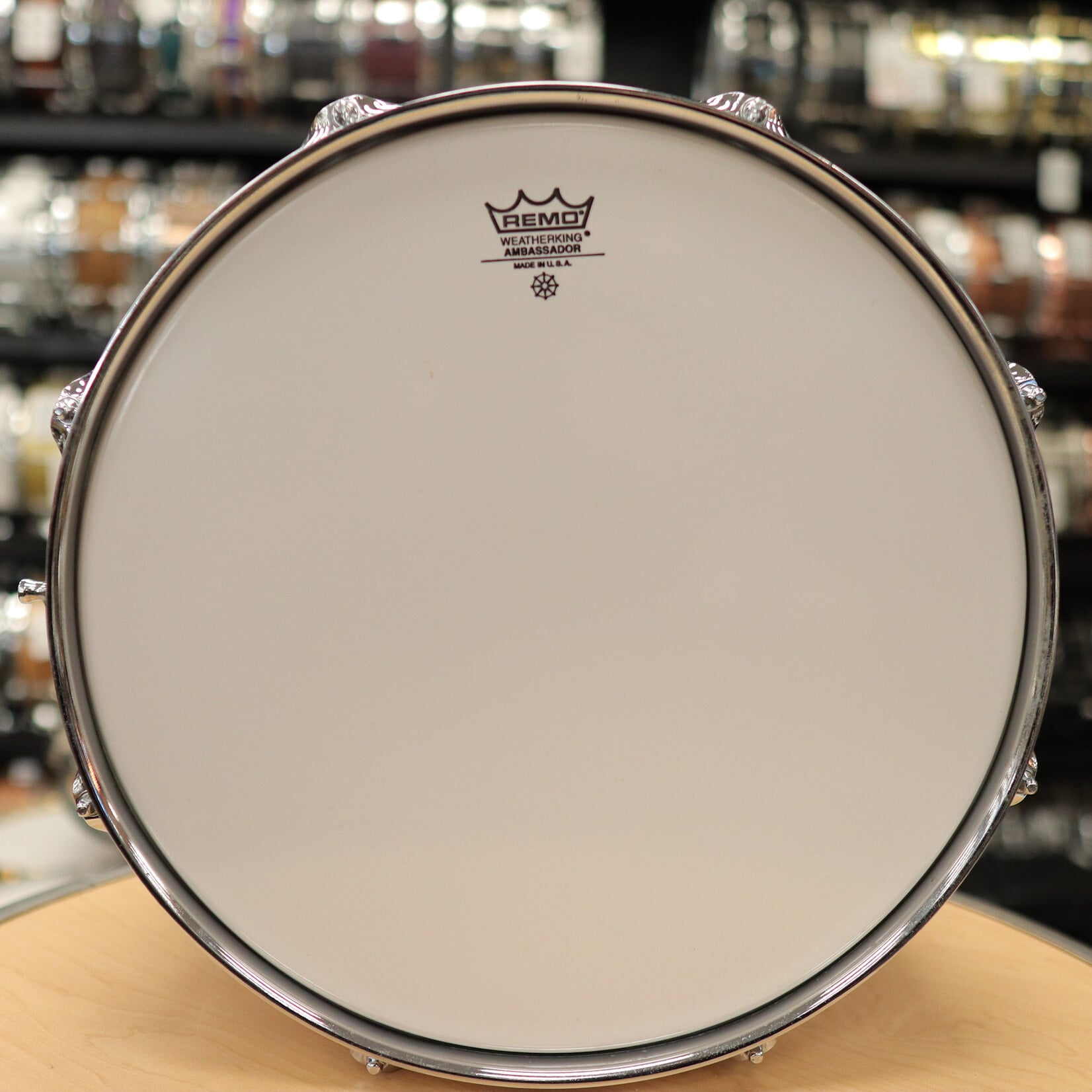 Reverie Pre-Owned Reverie Drum Co. 7x14" Birdseye Maple Snare Drum (Honey Maple)