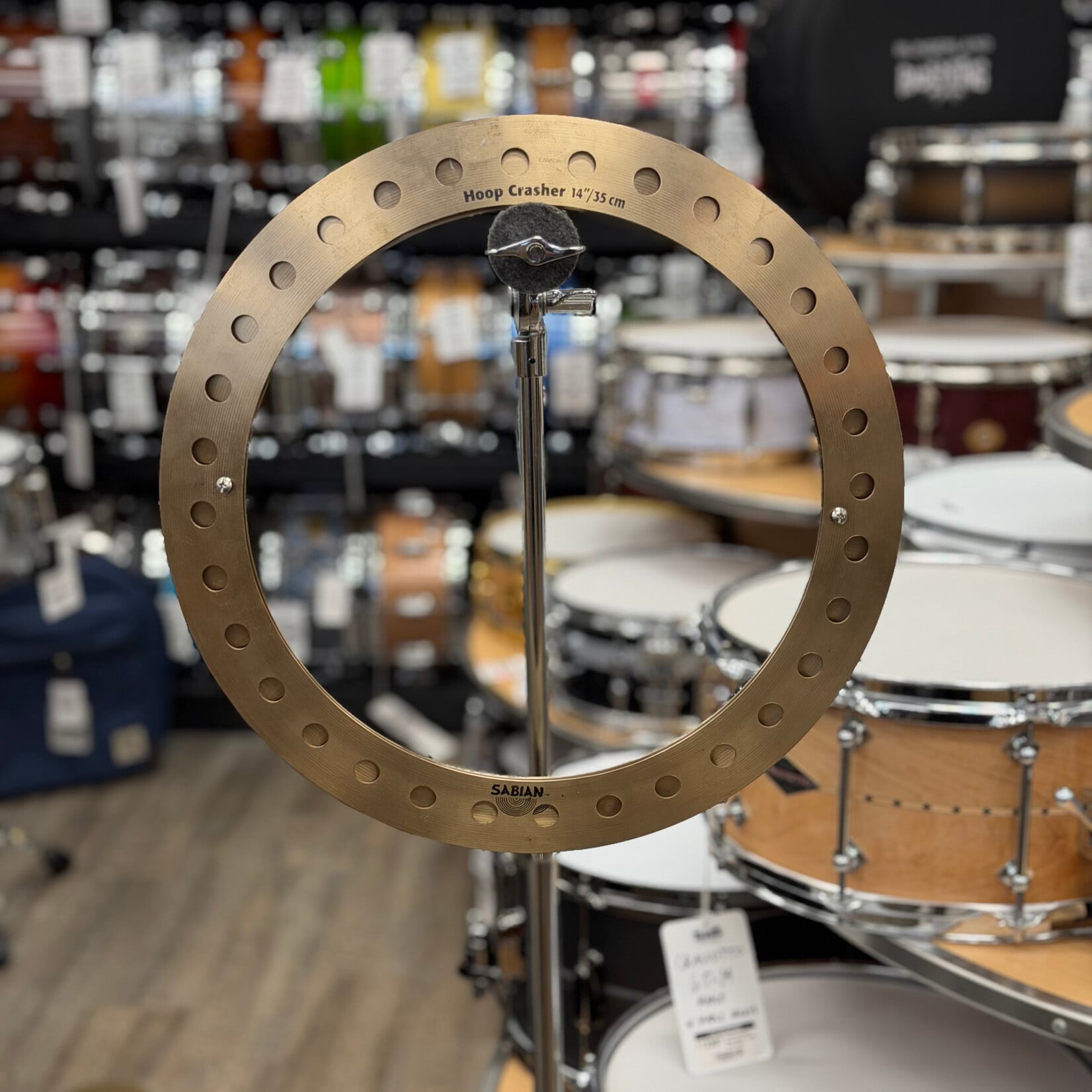 Sabian Used Sabian 14” Hoop Crasher HC-14