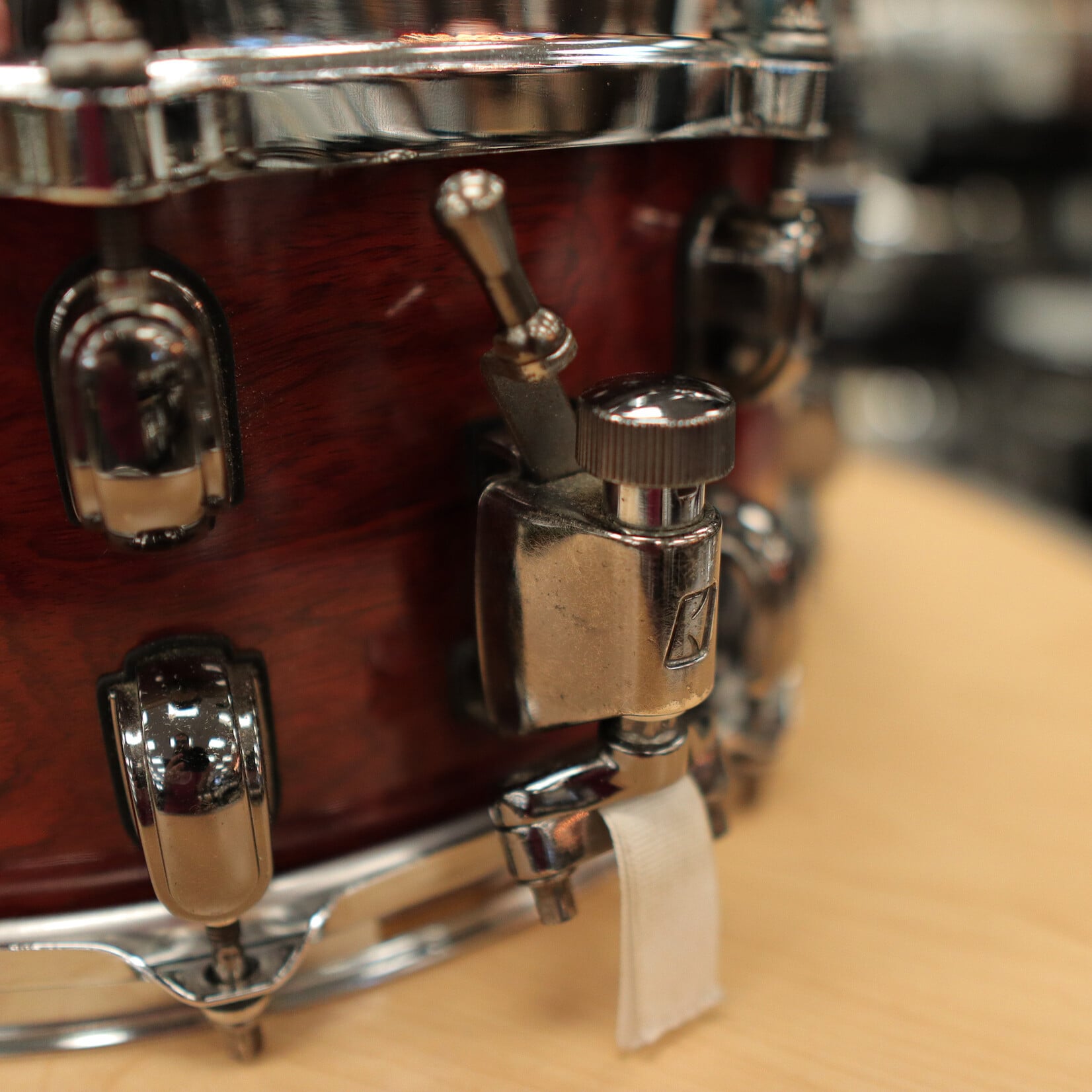 Tama Pre-Owned Tama S.L.P. 6x14" G-Bubinga Snare Drum 12-Ply LGB146NQB (Natural Quilted Bubinga)