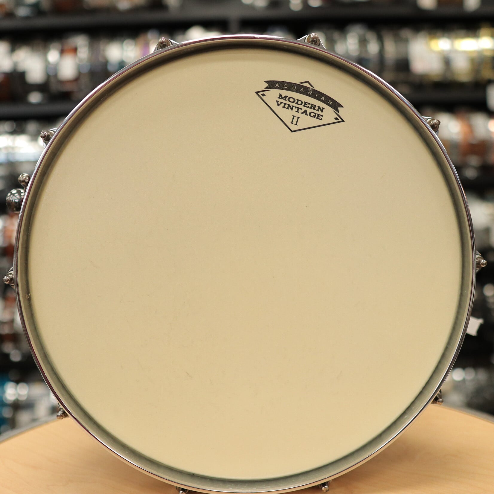 Tama Pre-Owned Tama S.L.P. 6x14" G-Bubinga Snare Drum 12-Ply LGB146NQB (Natural Quilted Bubinga)