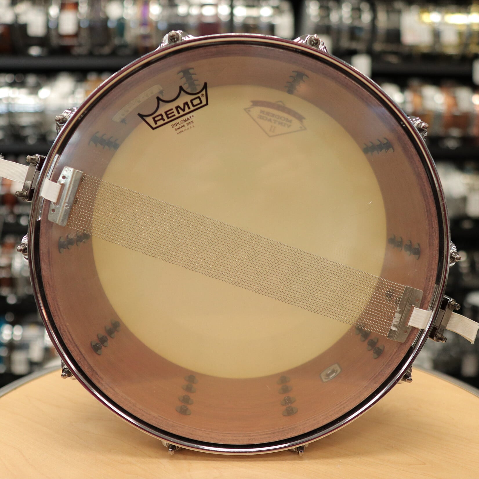 Tama Pre-Owned Tama S.L.P. 6x14" G-Bubinga Snare Drum 12-Ply LGB146NQB (Natural Quilted Bubinga)