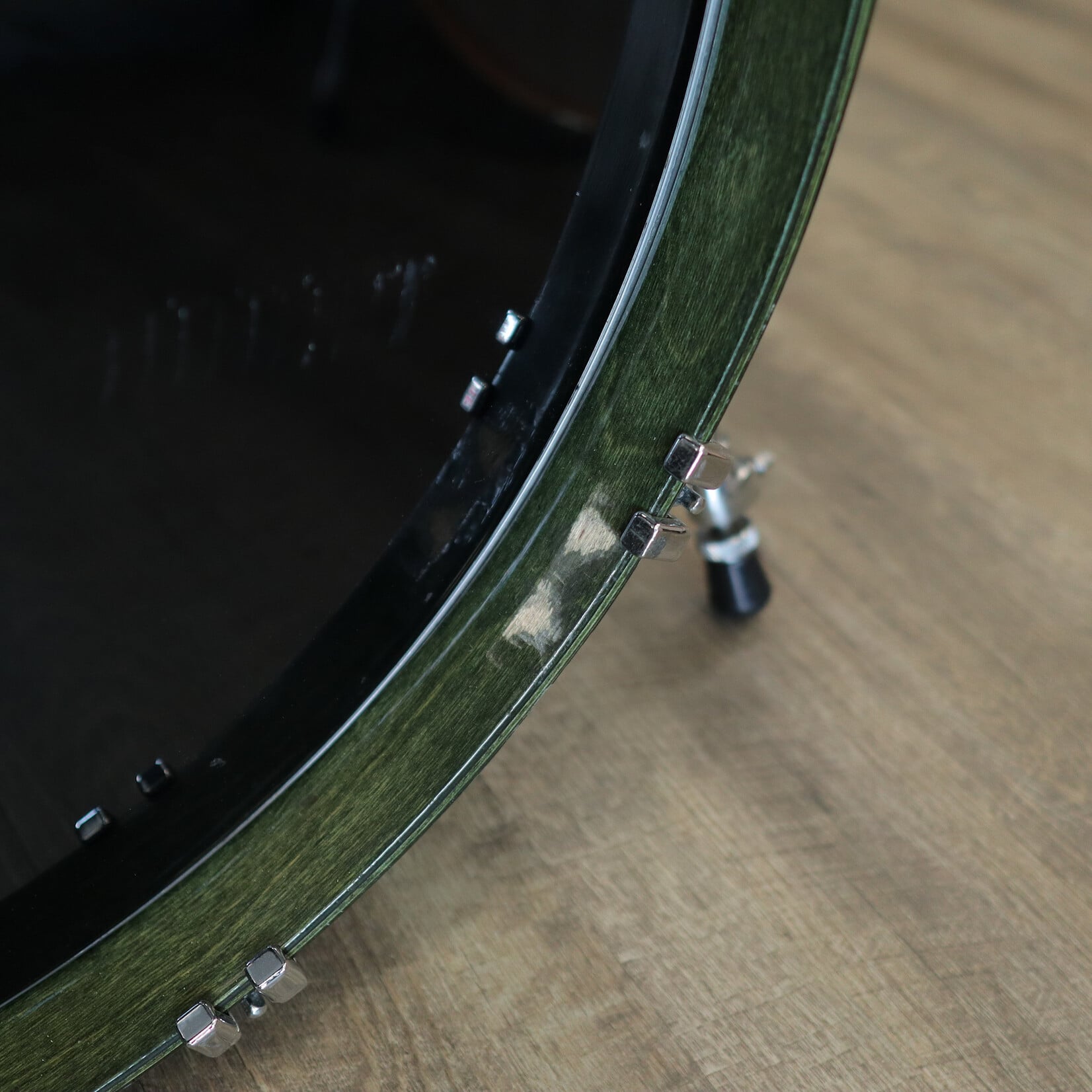 Ludwig Pre-Owned Ludwig Classic Maple 3-PC Shell Pack 14/16/24 (Green Lacquer)
