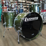 Ludwig Pre-Owned Ludwig Classic Maple 3-PC Shell Pack 14/16/24 (Green Lacquer)