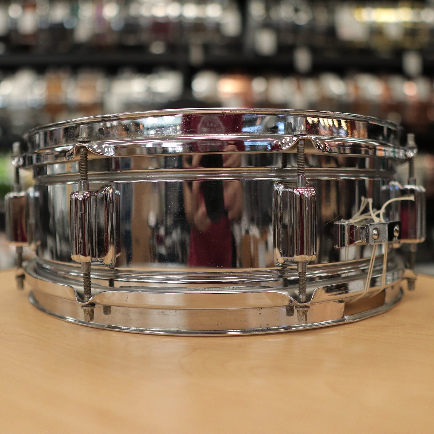 Rogers Vintage 60s Rogers 5x14" Powertone Chrome over Brass Snare Drum