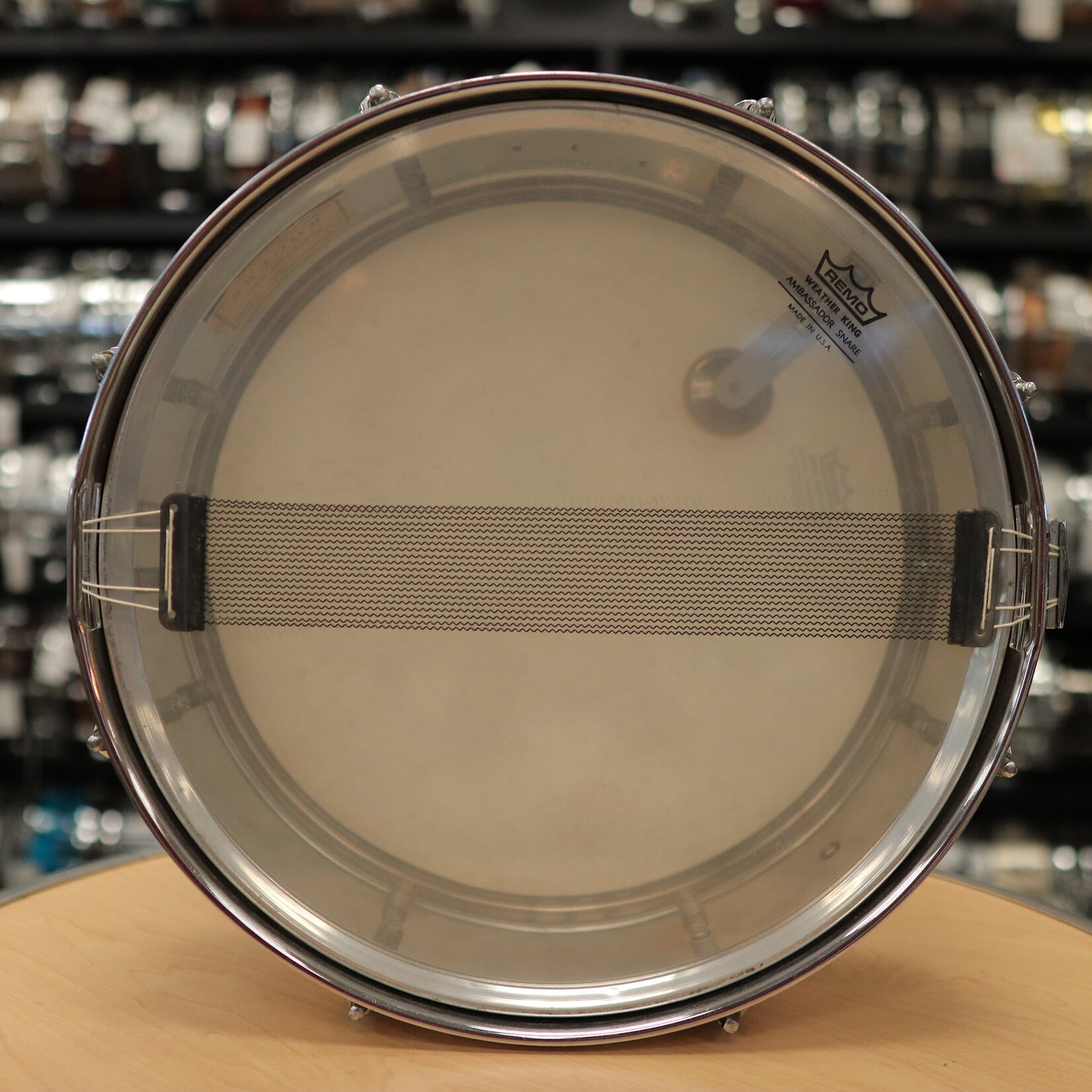 Rogers Vintage 60s Rogers 5x14" Powertone Chrome over Brass Snare Drum