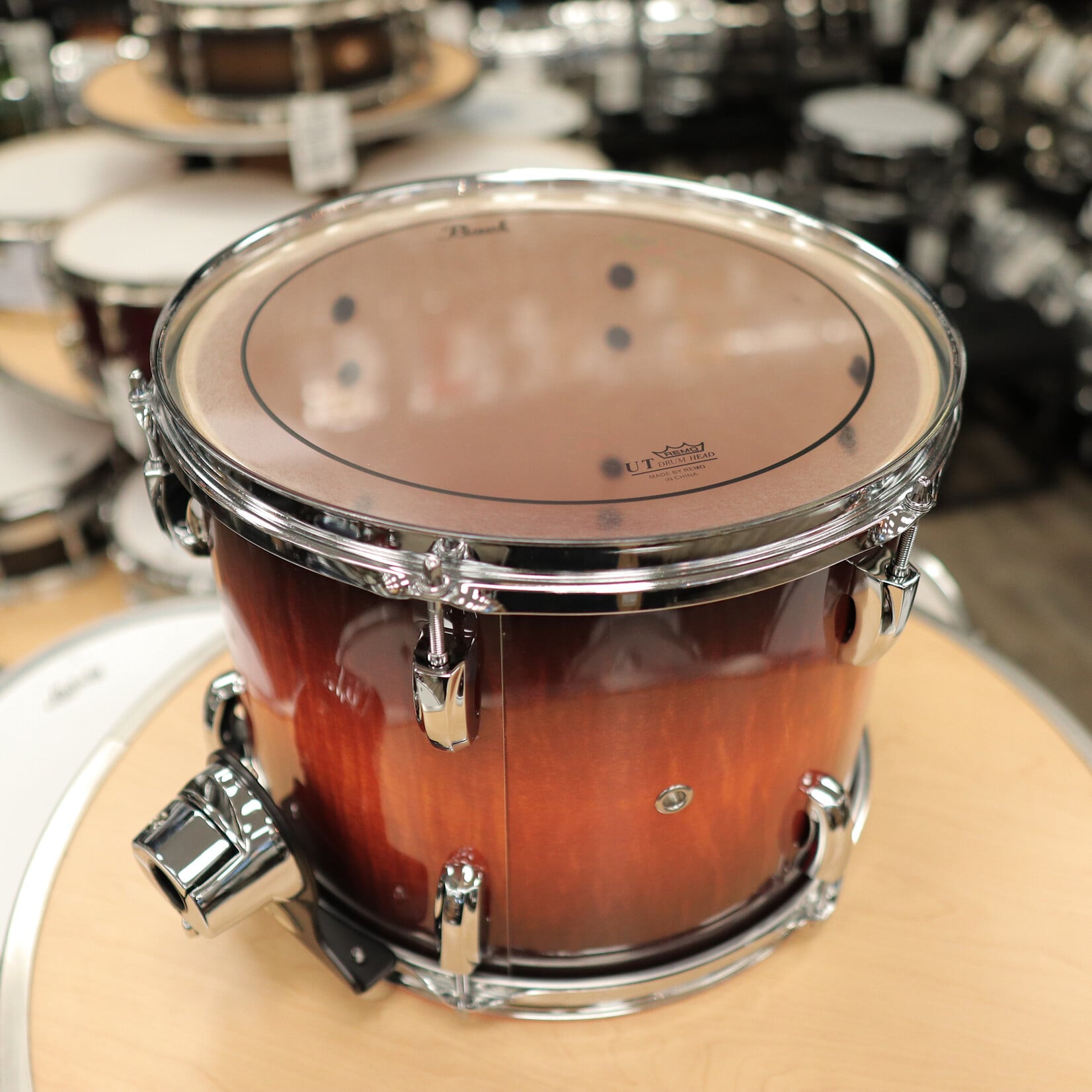 Pearl Pre-Owned Pearl 10x13" Vision Birch Tom (Amber Burst Eucalyptus)