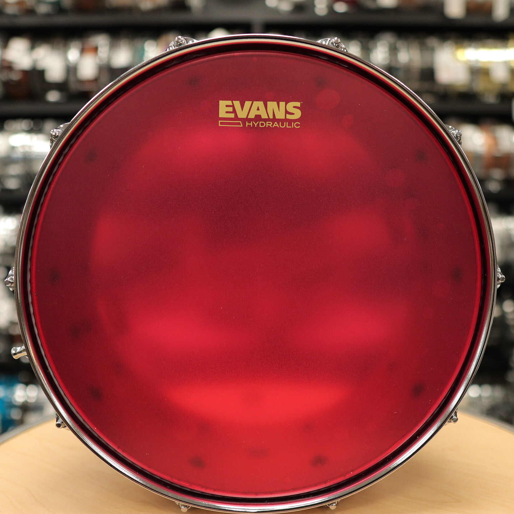 Pearl Pre-Owned Pearl 6.5x14" Session Studio Select Snare Drum (Antique Crimson Burst)