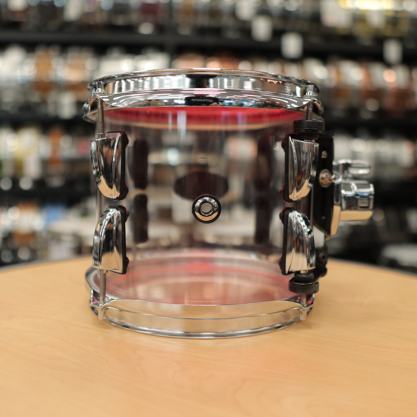 Pearl Pre-Owned Pearl 7x8" Crystal Beat Tom (Ultra Clear)