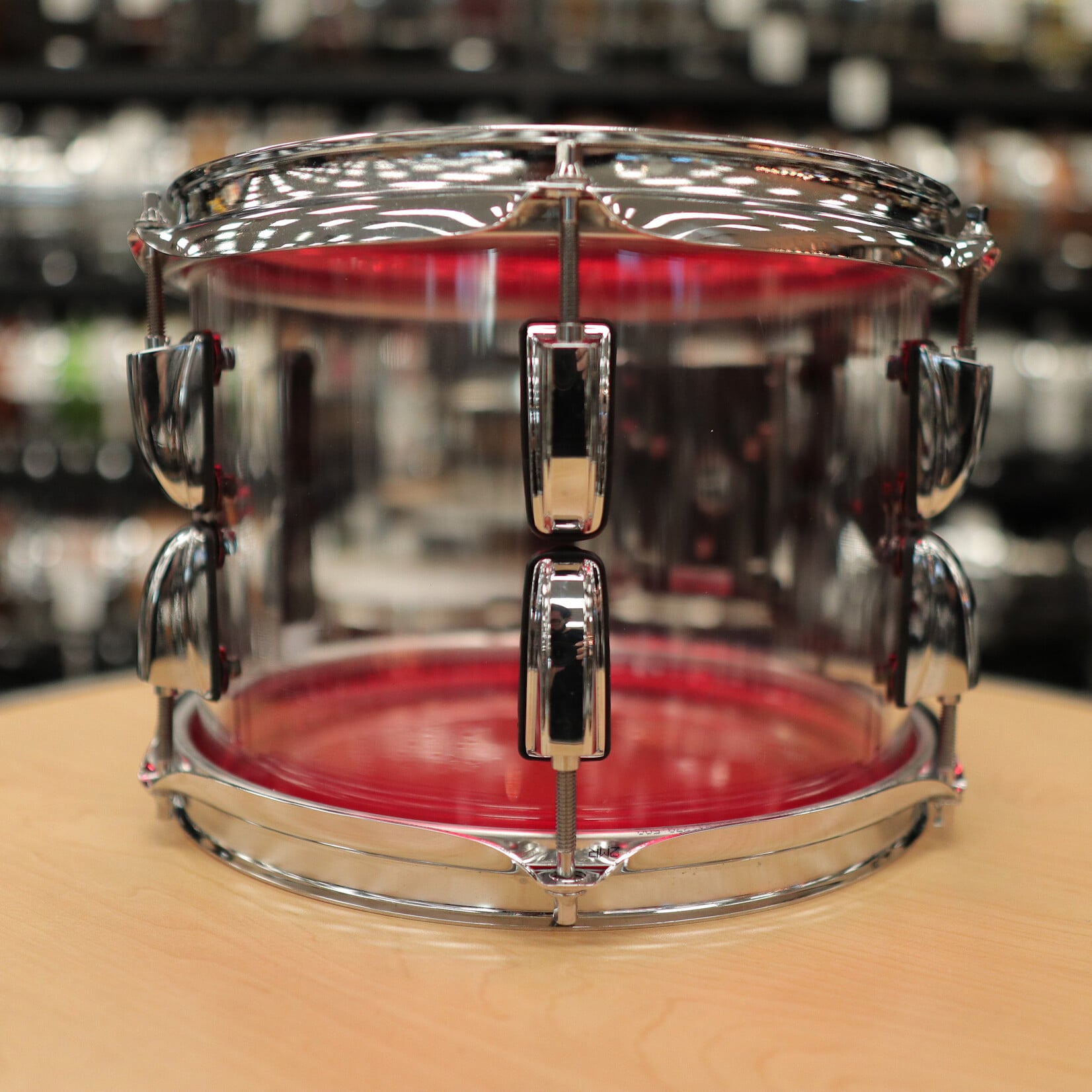 Pearl Pre-Owned Pearl 7x10" Crystal Beat Tom (Ultra Clear)