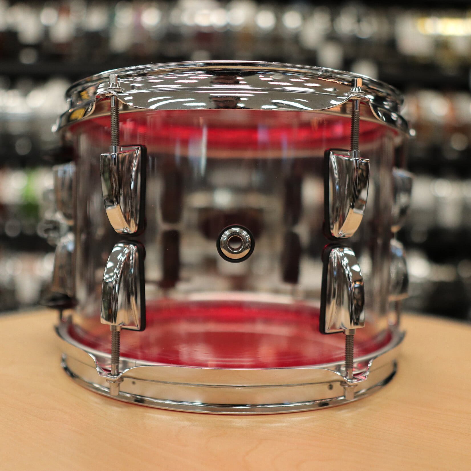 Pearl Pre-Owned Pearl 7x10" Crystal Beat Tom (Ultra Clear)