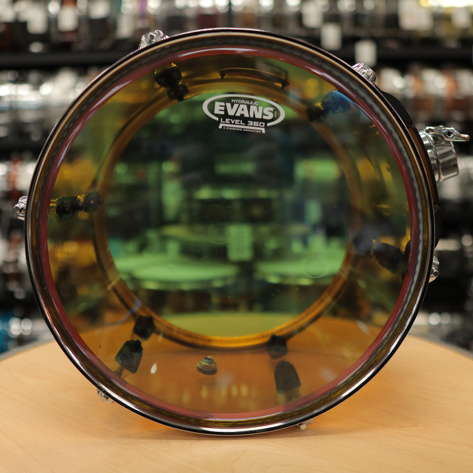 Pearl Pre-Owned Pearl 8x12" Crystal Beat Tom (Tangerine Glass)