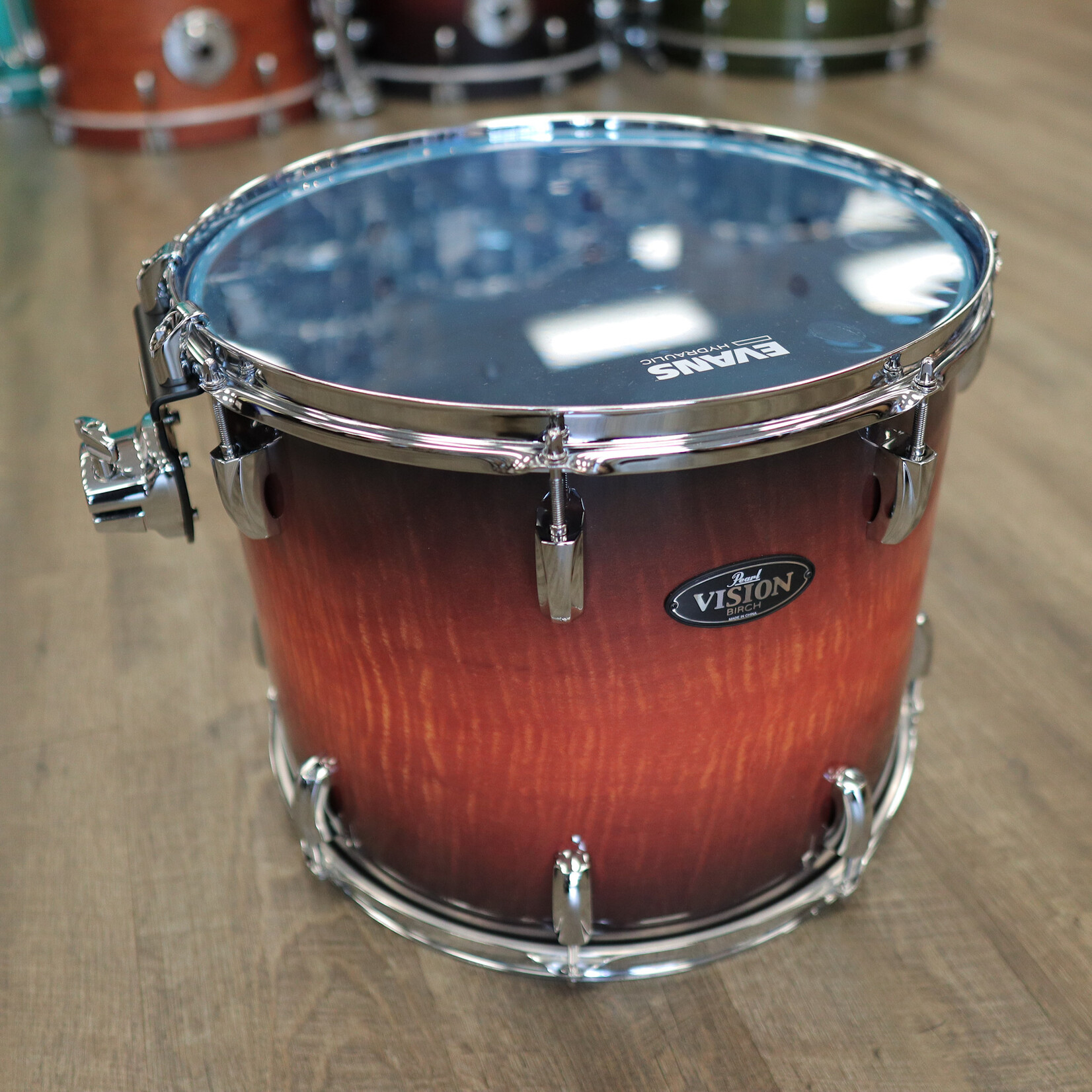 Pearl Pre-Owned Pearl 13x16" Vision Birch Tom (Amber Burst Eucalyptus)
