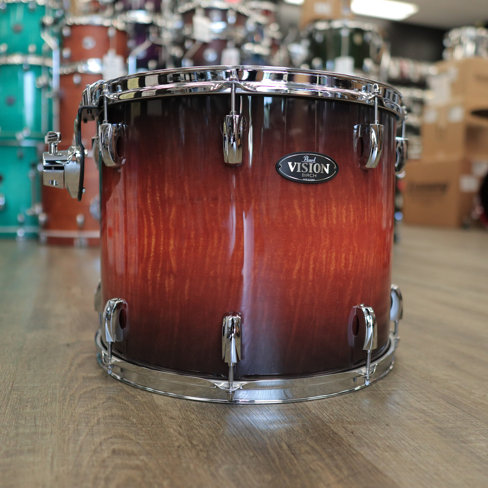 Pearl Pre-Owned Pearl 13x16" Vision Birch Tom (Amber Burst Eucalyptus)