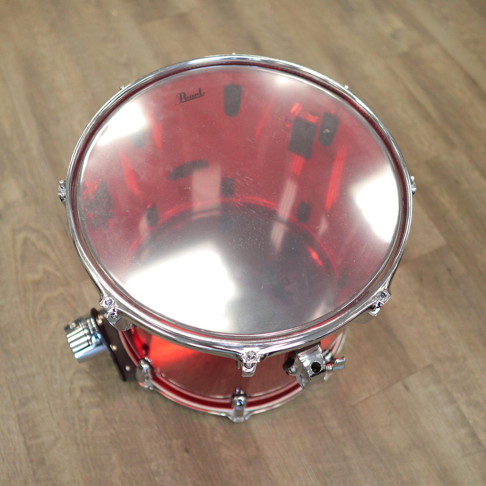 Pearl Pre-Owned Pearl 13x14" Crystal Beat Floor Tom (Ruby Red)