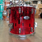 Pearl Pre-Owned Pearl 13x14" Crystal Beat Floor Tom (Ruby Red)