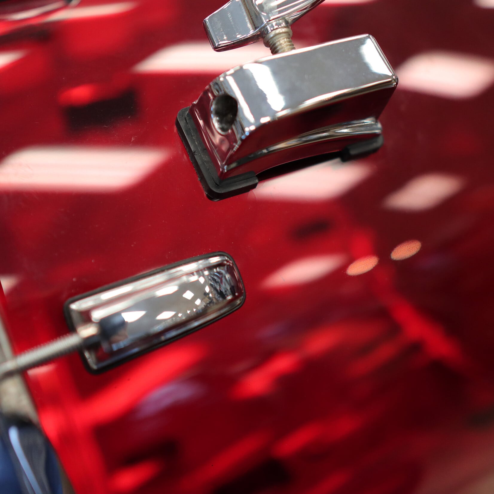 Pearl Pre-Owned Pearl 15x16" Crystal Beat Floor Tom (Ruby Red)