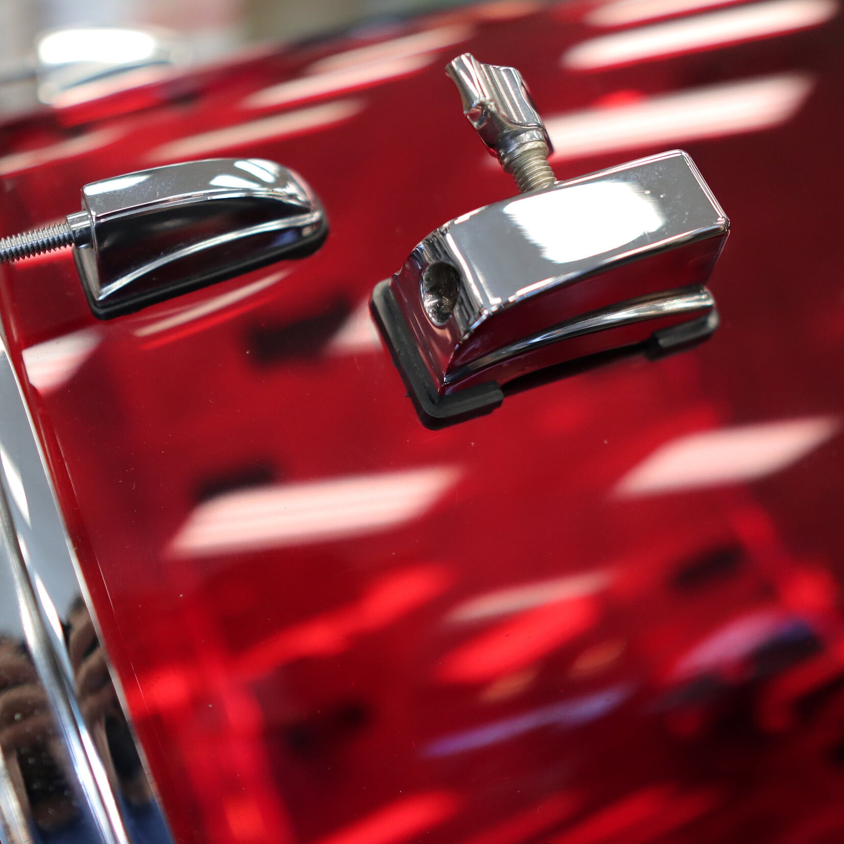 Pearl Pre-Owned Pearl 15x16" Crystal Beat Floor Tom (Ruby Red)