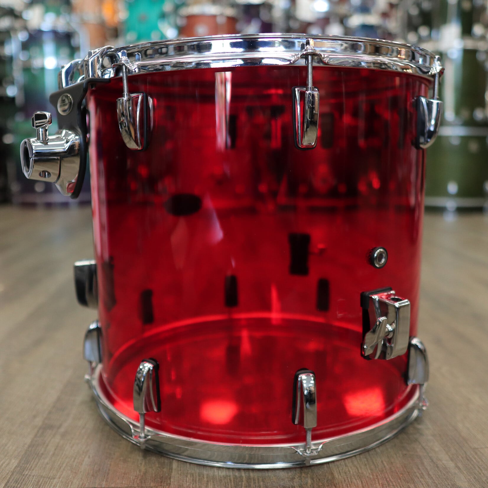 Pearl Pre-Owned Pearl 15x16" Crystal Beat Floor Tom (Ruby Red)