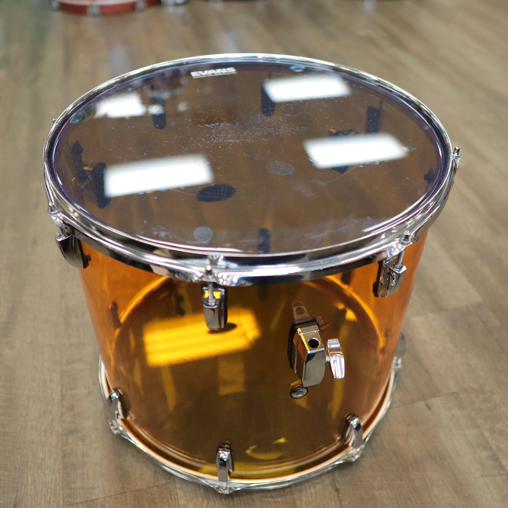 Pearl Pre-Owned Pearl 16x18" Crystal Beat Floor Tom (Tangerine Glass)
