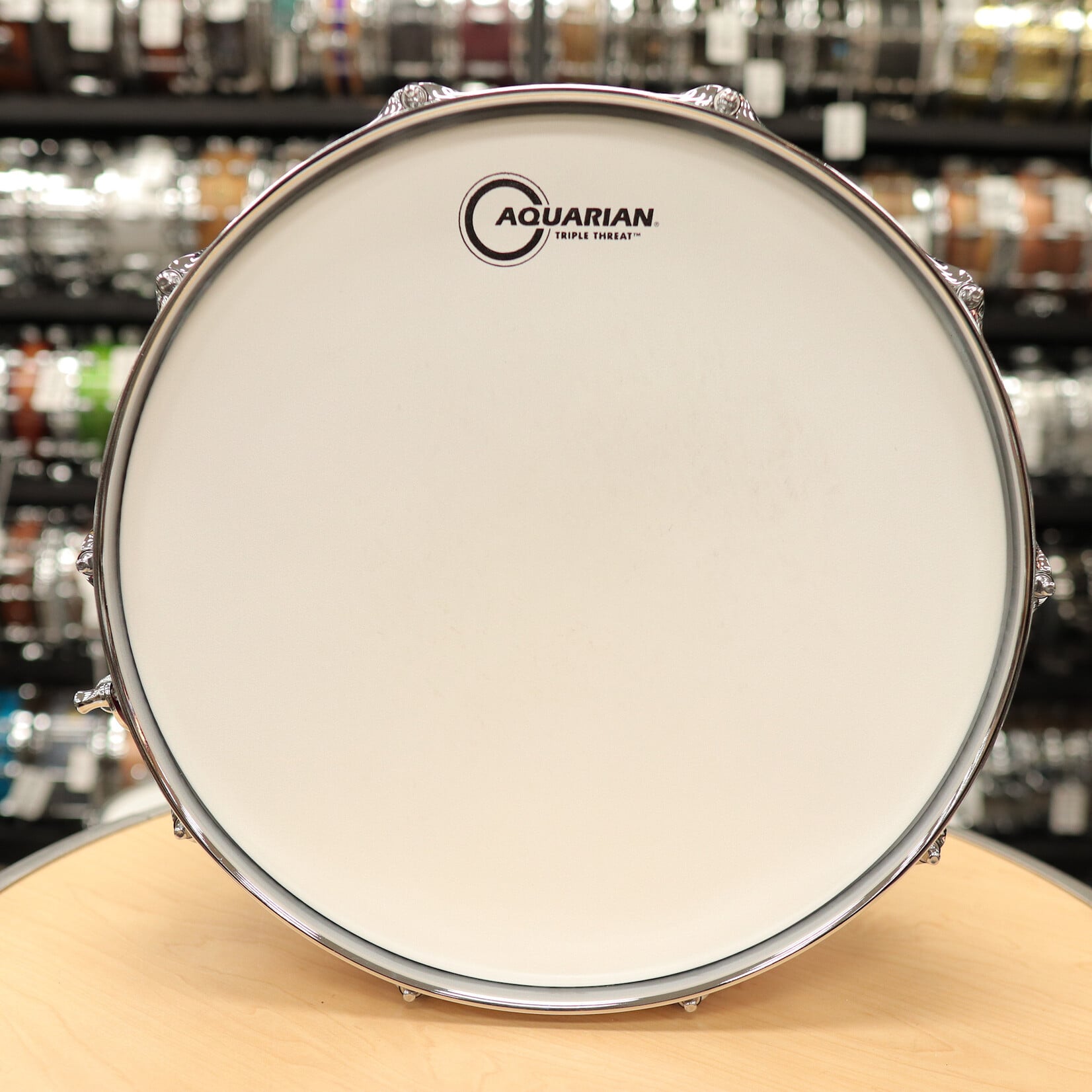 Pearl Pre-Owned Pearl 5.5x14" Session Studio Select Snare Drum (Antique Crimson Burst)