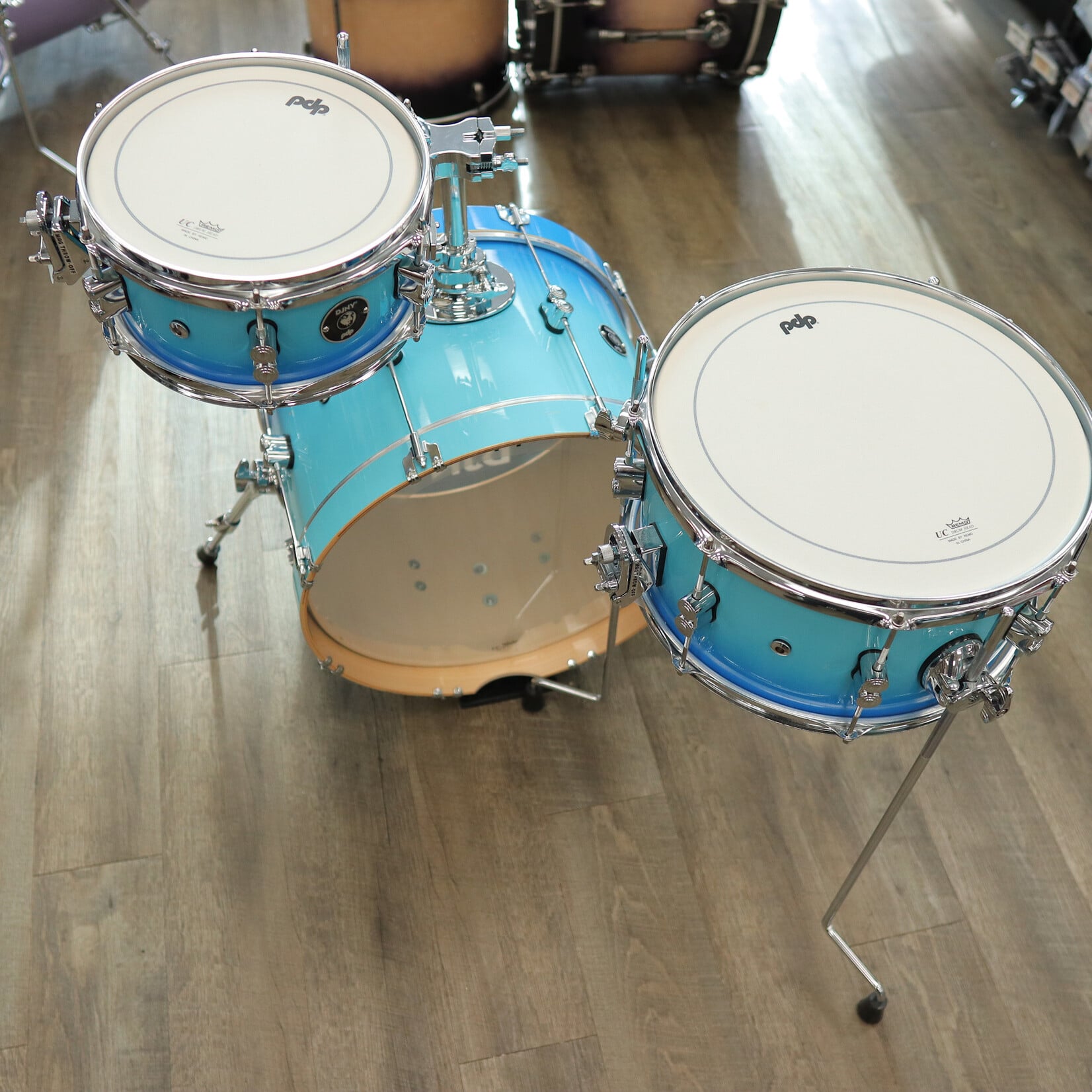 PDP B-Stock PDP Daru Jones 3-Piece New Yorker "Snom" Shell Pack 10/14/18 (Blue Fade)