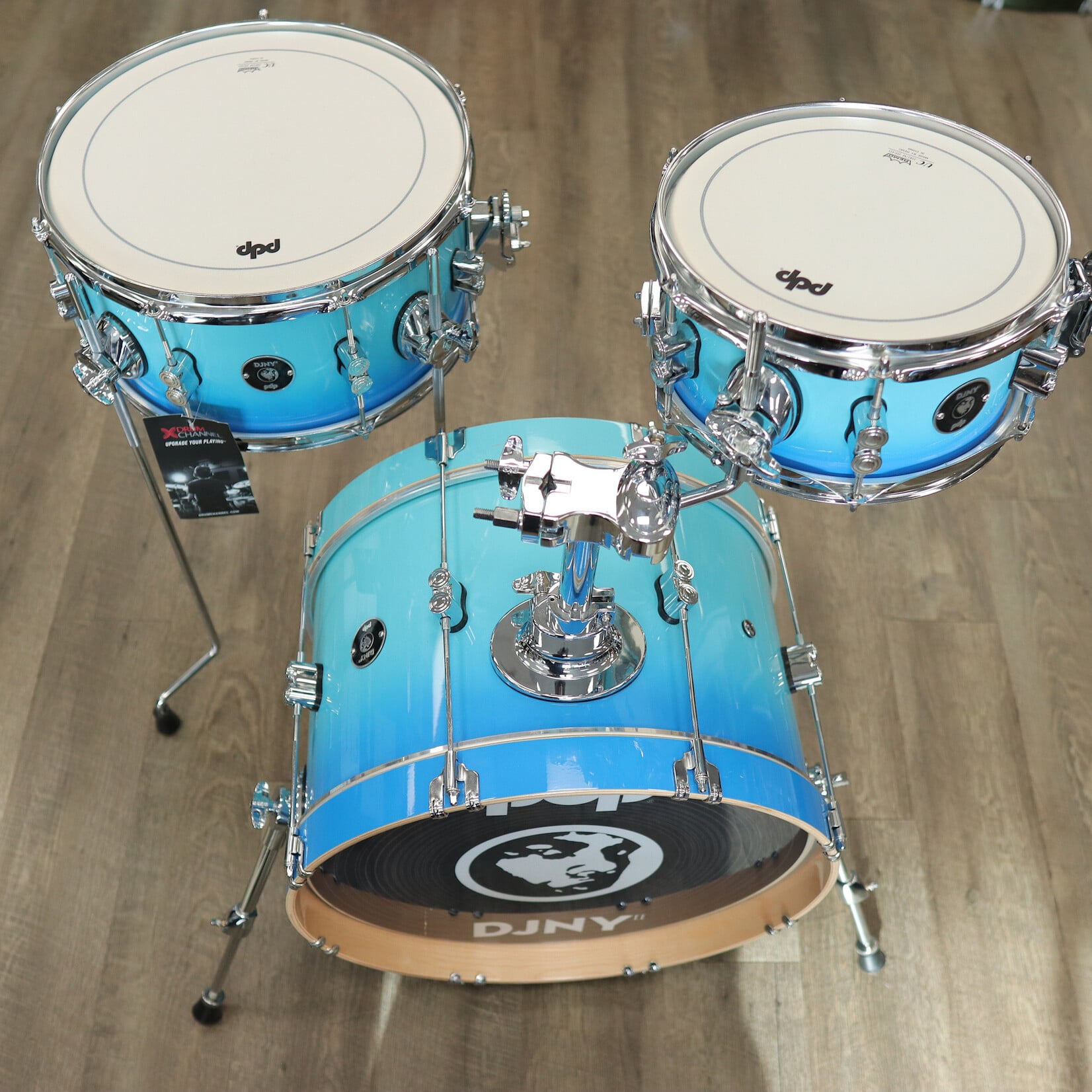 PDP B-Stock PDP Daru Jones 3-Piece New Yorker "Snom" Shell Pack 10/14/18 (Blue Fade)
