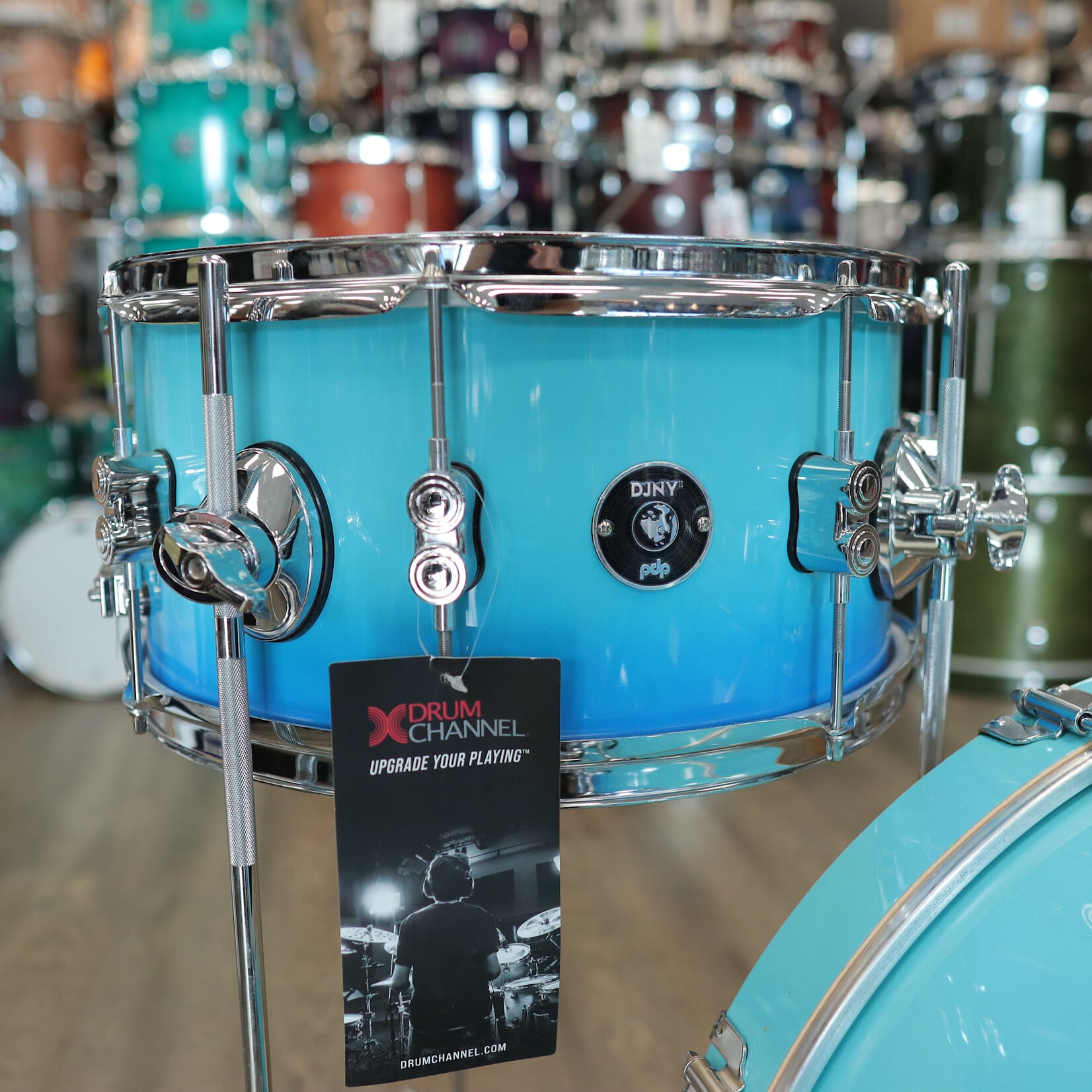PDP B-Stock PDP Daru Jones 3-Piece New Yorker "Snom" Shell Pack 10/14/18 (Blue Fade)