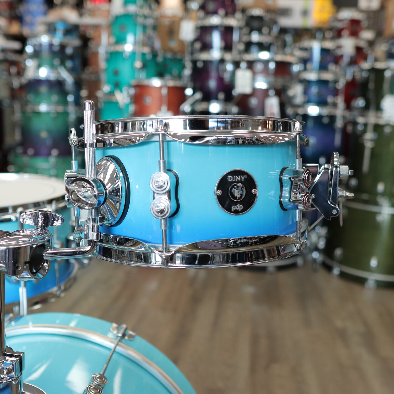 PDP B-Stock PDP Daru Jones 3-Piece New Yorker "Snom" Shell Pack 10/14/18 (Blue Fade)