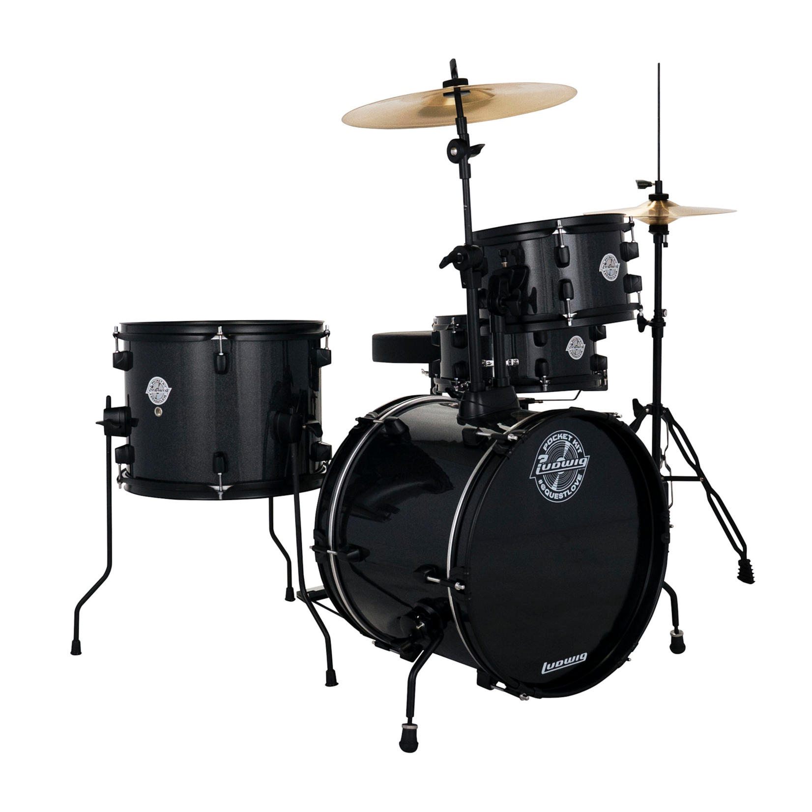 Ludwig Ludwig Pocket Kit Complete LC178X0C6 (Moon Dust)