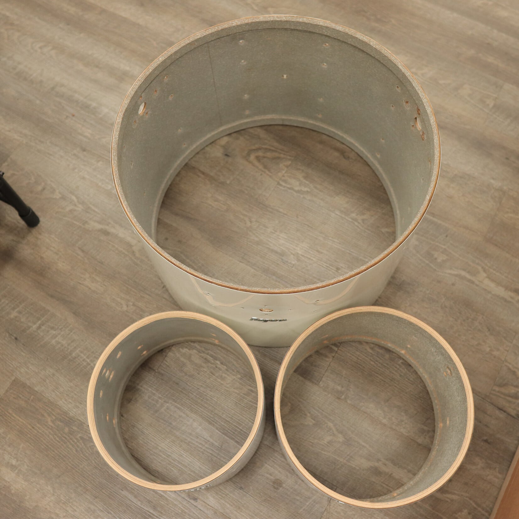 Rogers 1972 Rogers 3-PC Shell Set 12/13/22 Fullerton Era (White Wrap)