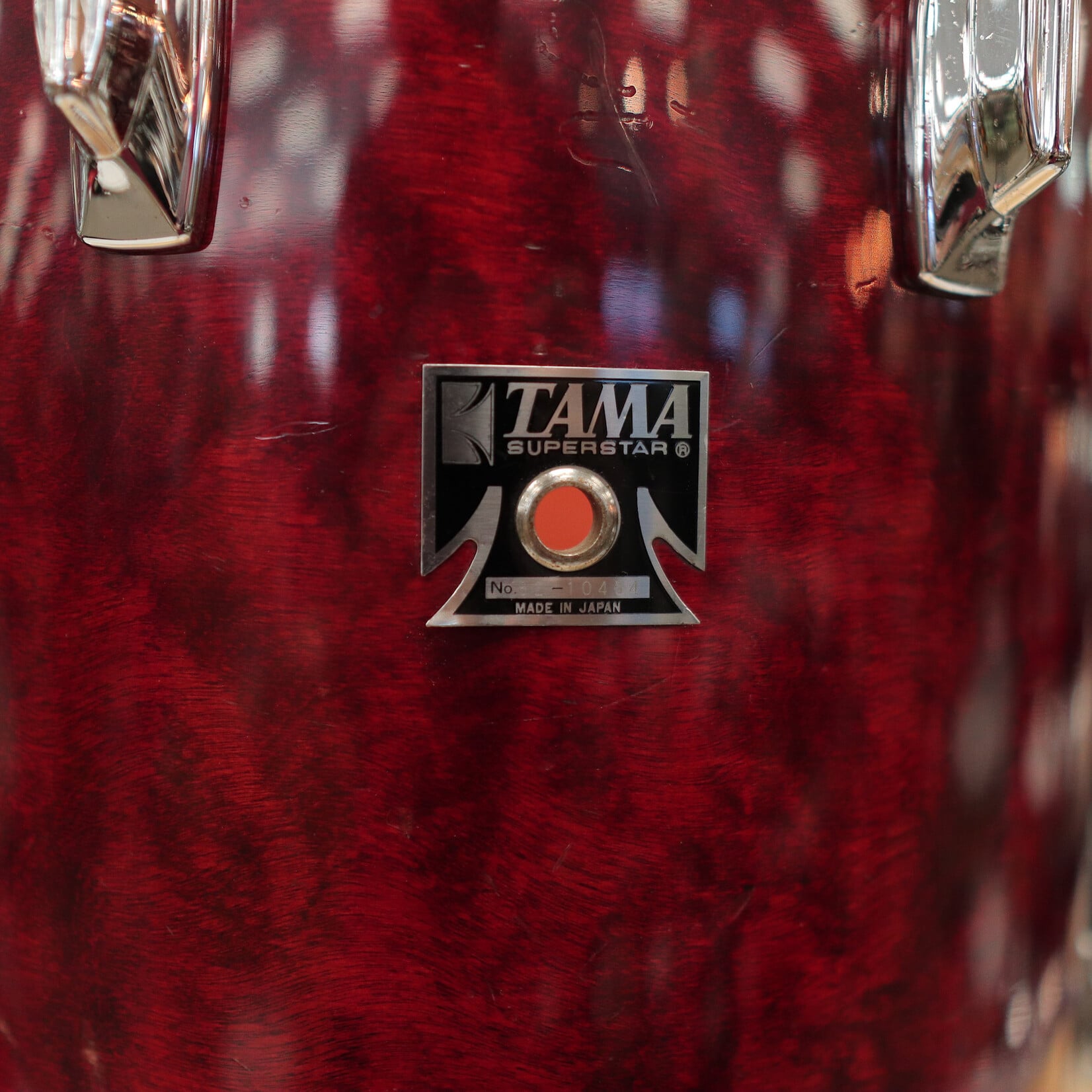 Tama Vintage 80s Tama 13x14" Superstar Tom (Cherry Wine)