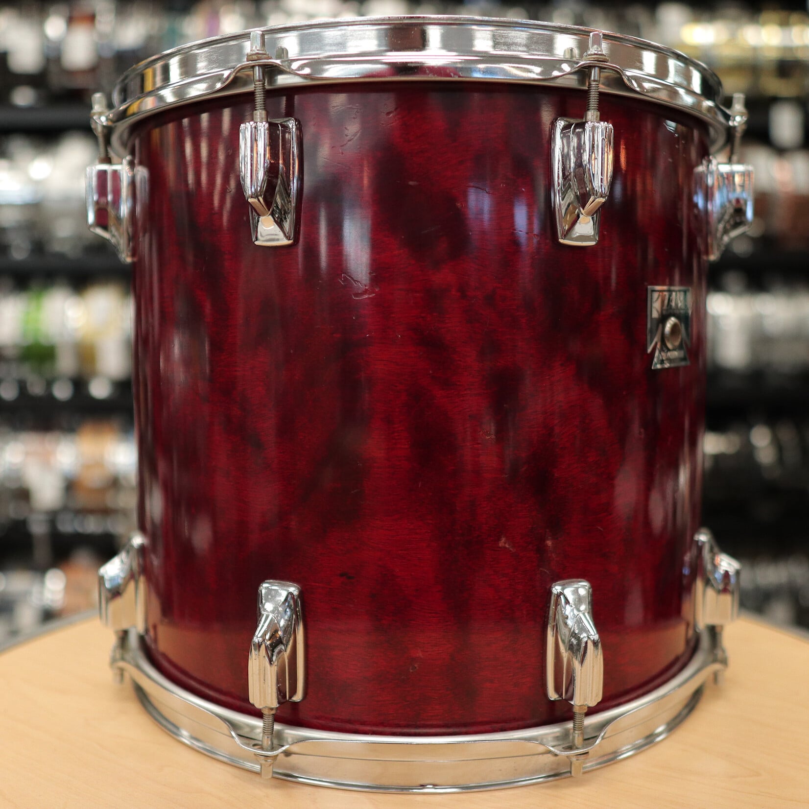 Tama Vintage 80s Tama 13x14" Superstar Tom (Cherry Wine)