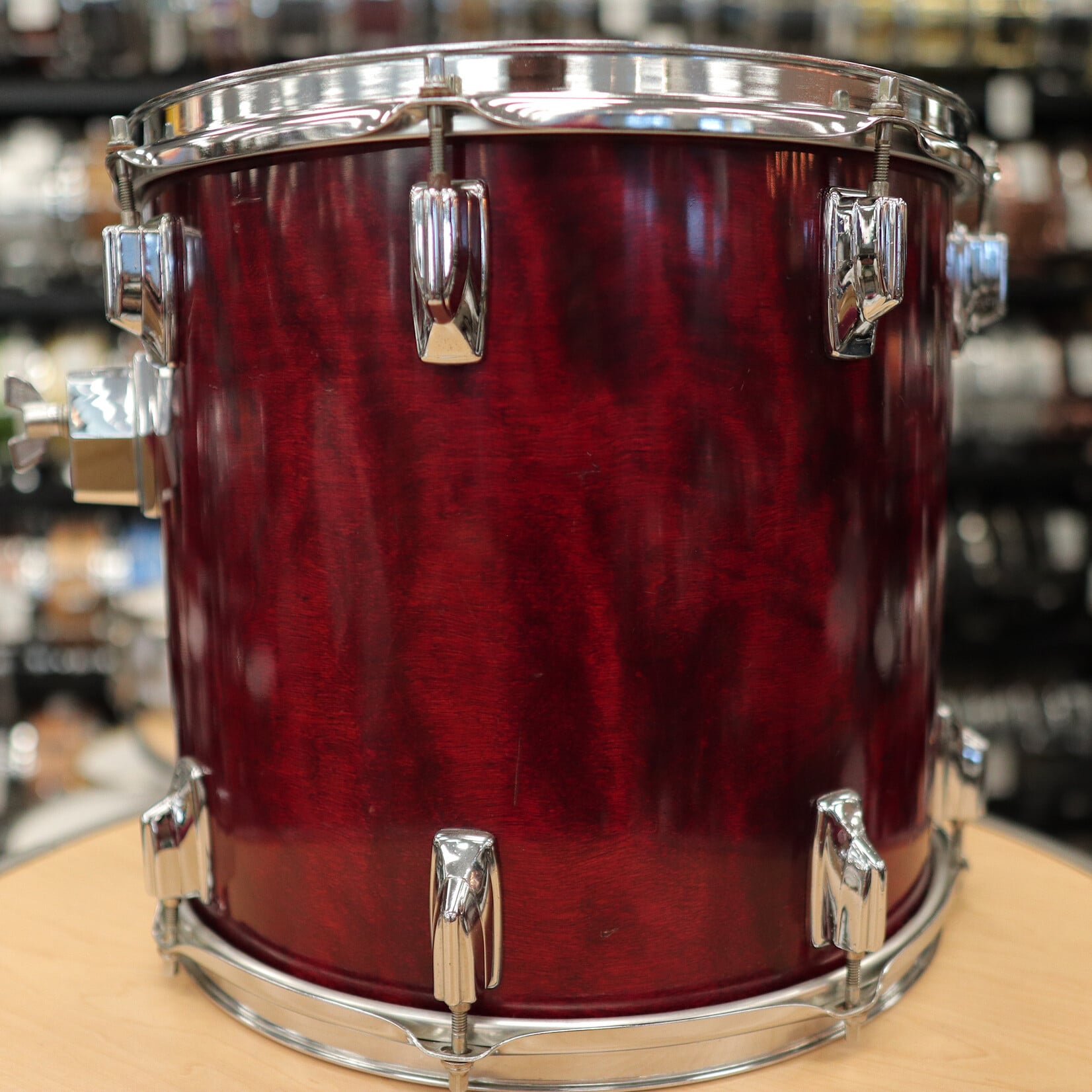 Tama Vintage 80s Tama 13x14" Superstar Tom (Cherry Wine)