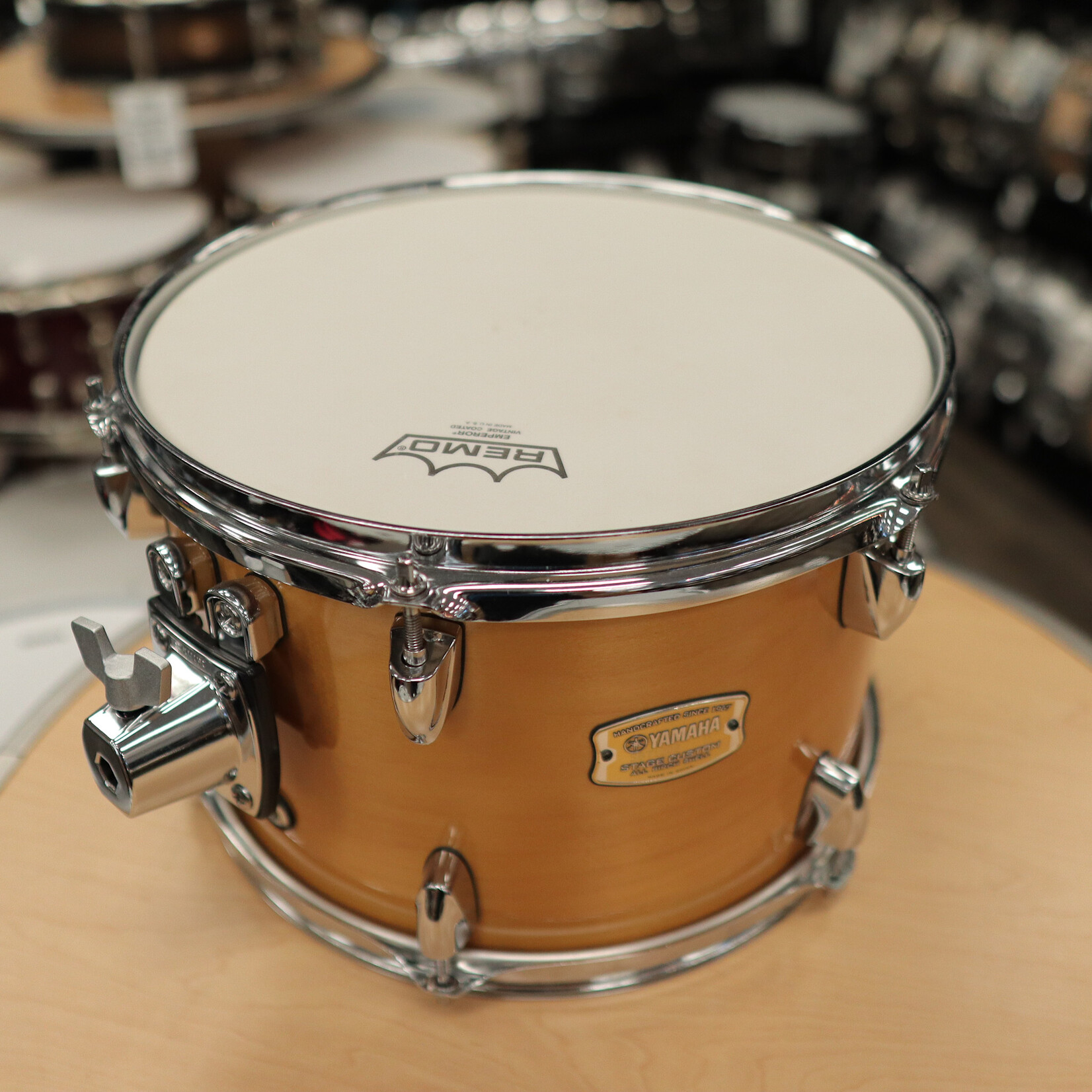 YAMAHA Pre-Owned Yamaha 8x12" Stage Custom Tom (Natural Wood)