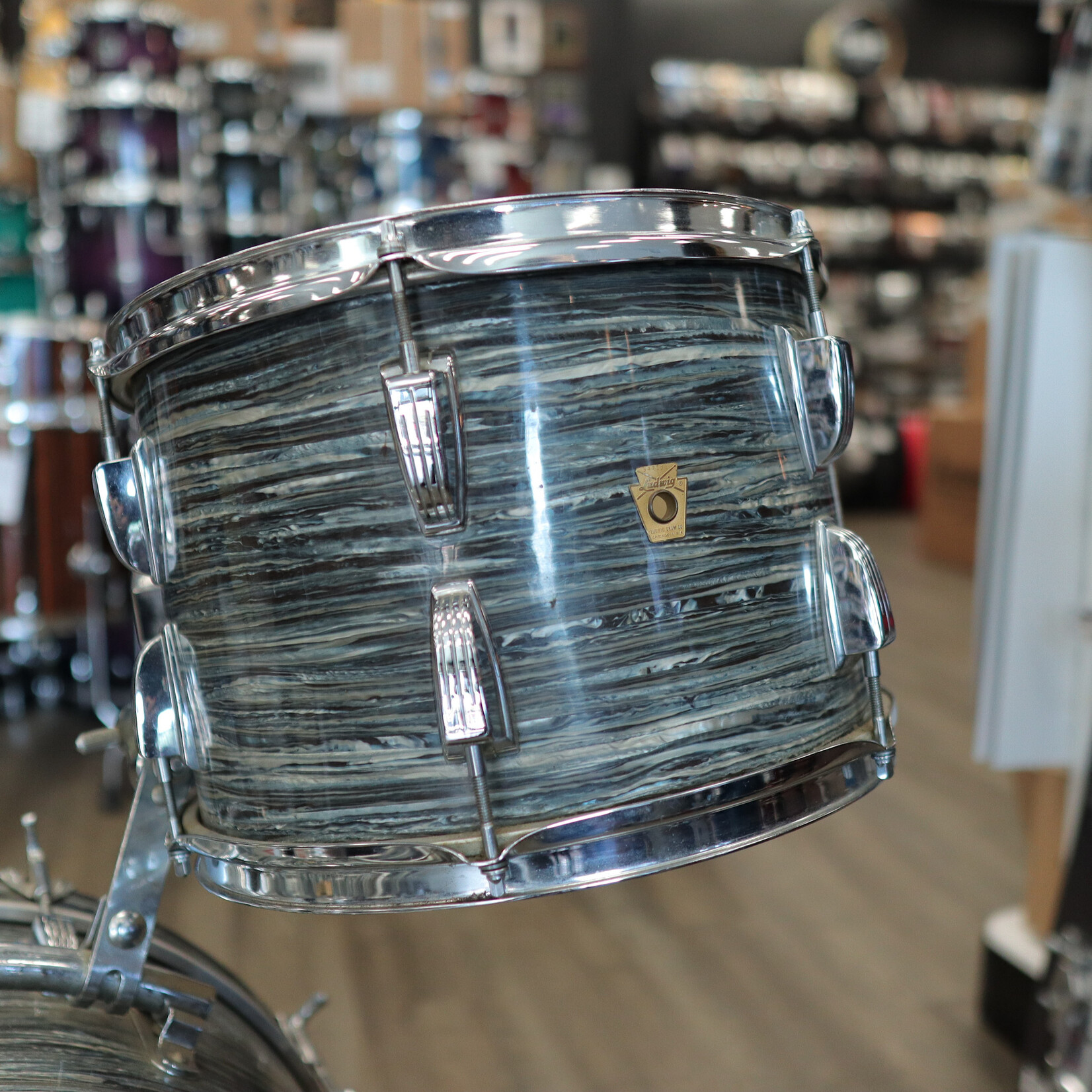 Ludwig Vintage 60s Ludwig 2-Piece Shell Pack 13/20 (Blue Oyster Pearl)