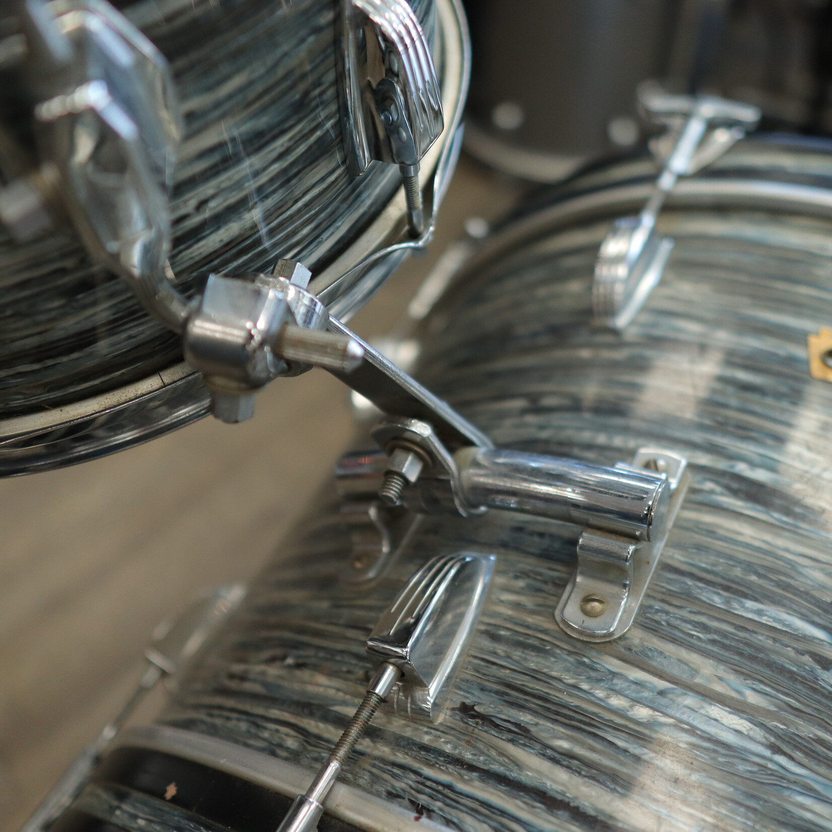 Ludwig Vintage 60s Ludwig 2-Piece Shell Pack 13/20 (Blue Oyster Pearl)
