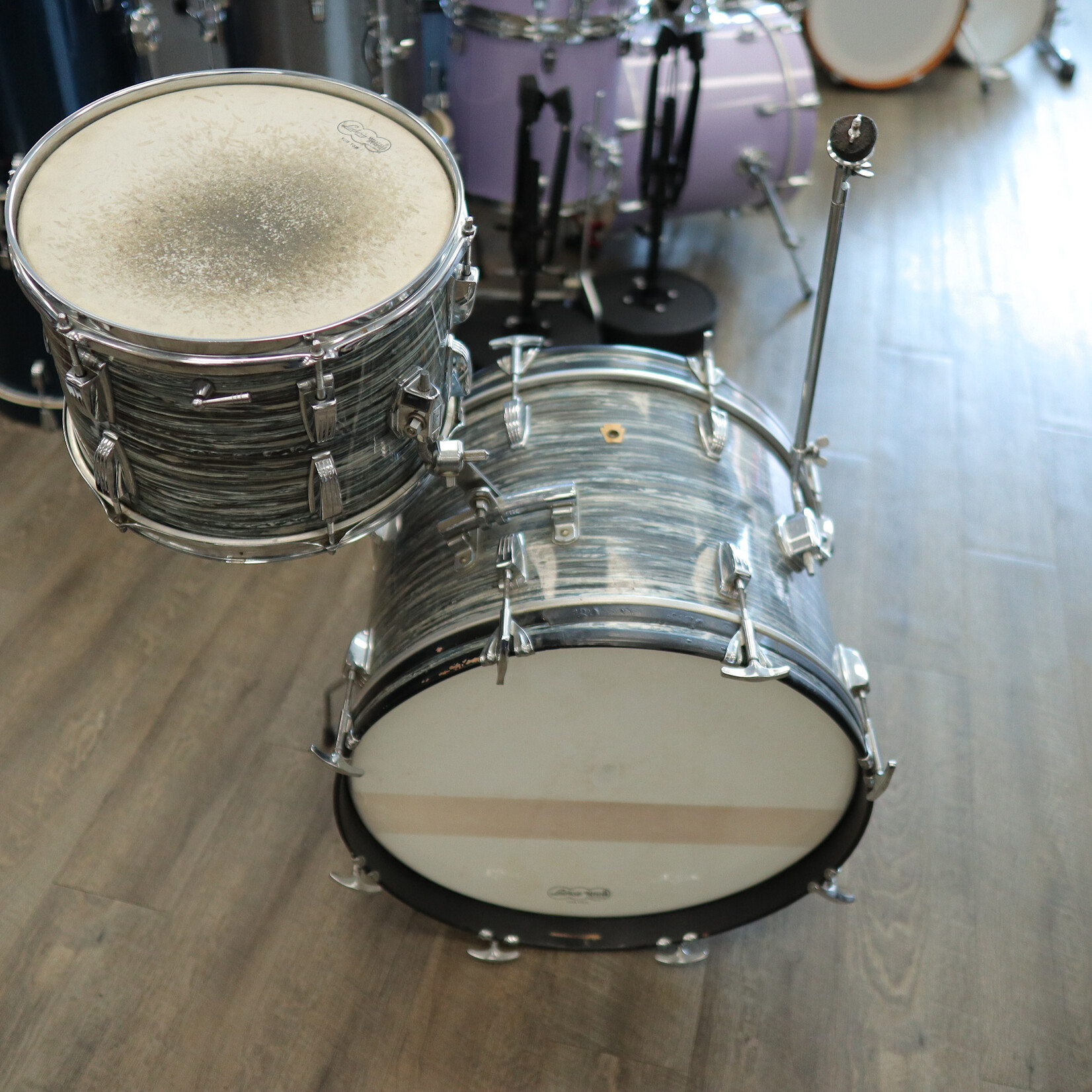 Ludwig Vintage 60s Ludwig 2-Piece Shell Pack 13/20 (Blue Oyster Pearl)