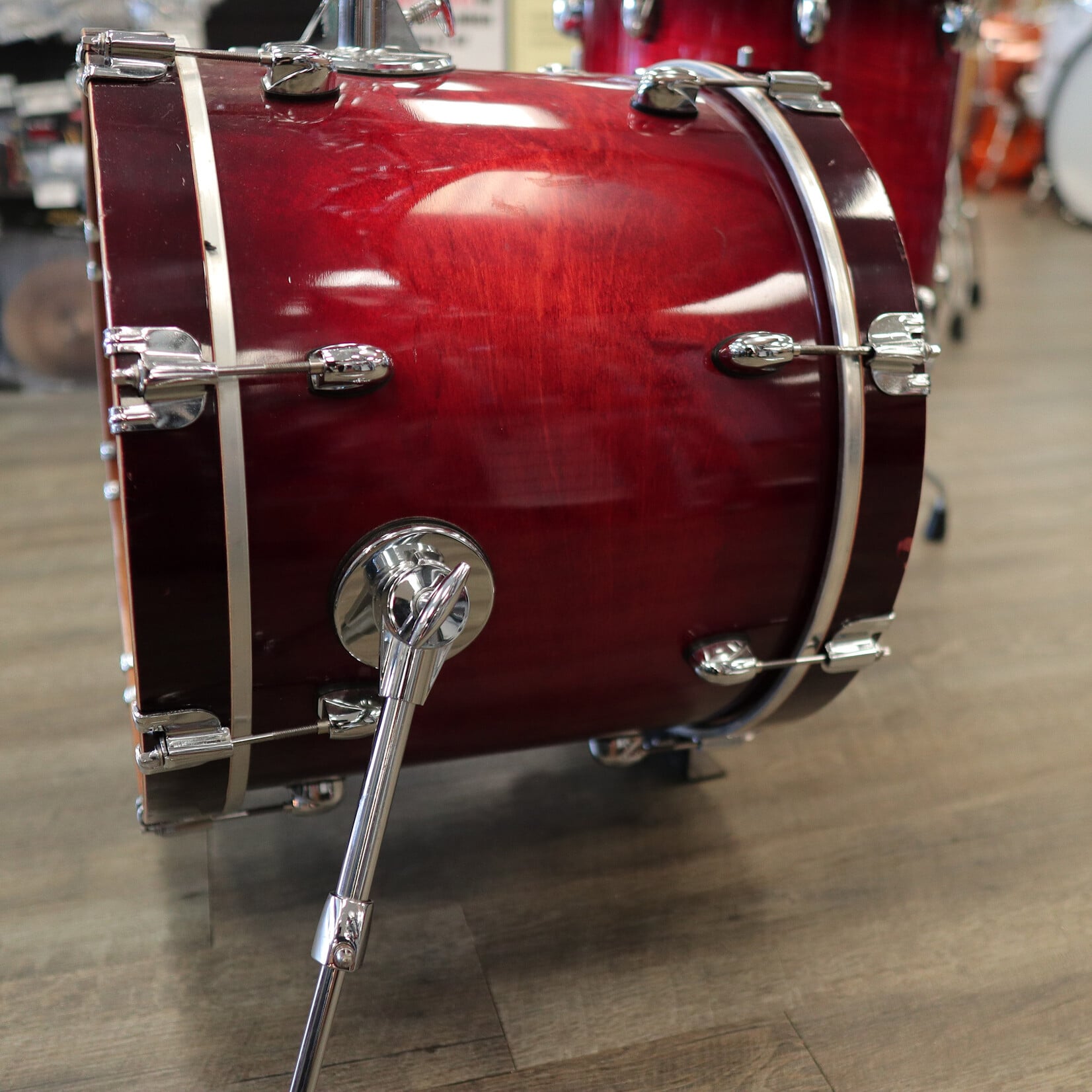 Gretsch Used Gretsch Catalina Club 3-Piece Shell Pack 12/14/18 (Gloss Crimson Burst)