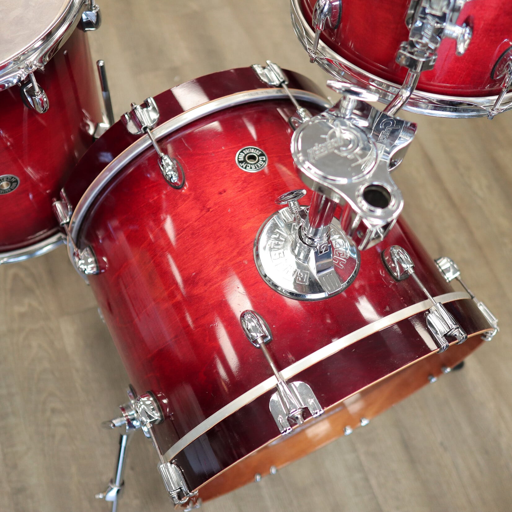 Gretsch Used Gretsch Catalina Club 3-Piece Shell Pack 12/14/18 (Gloss Crimson Burst)