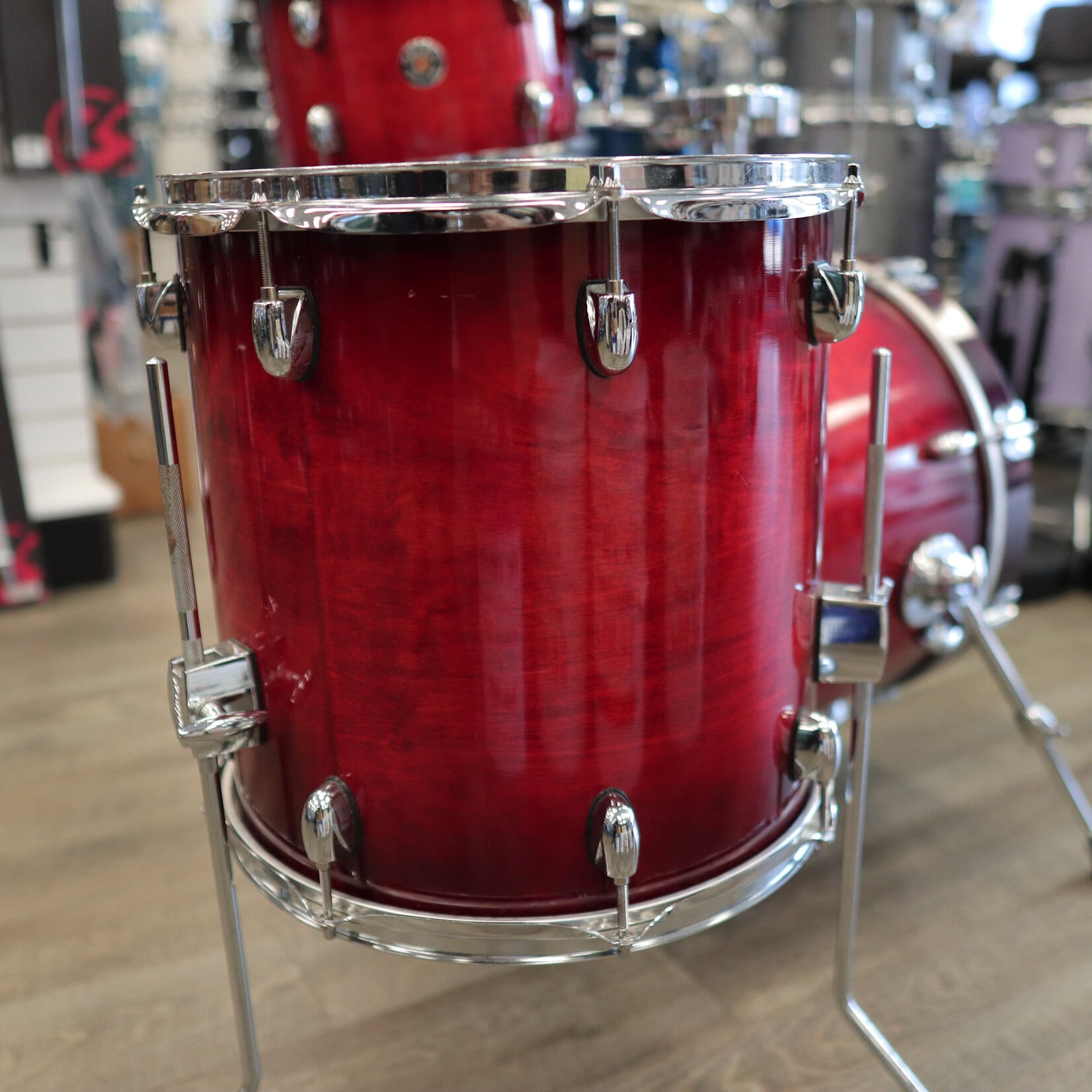 Gretsch Used Gretsch Catalina Club 3-Piece Shell Pack 12/14/18 (Gloss Crimson Burst)